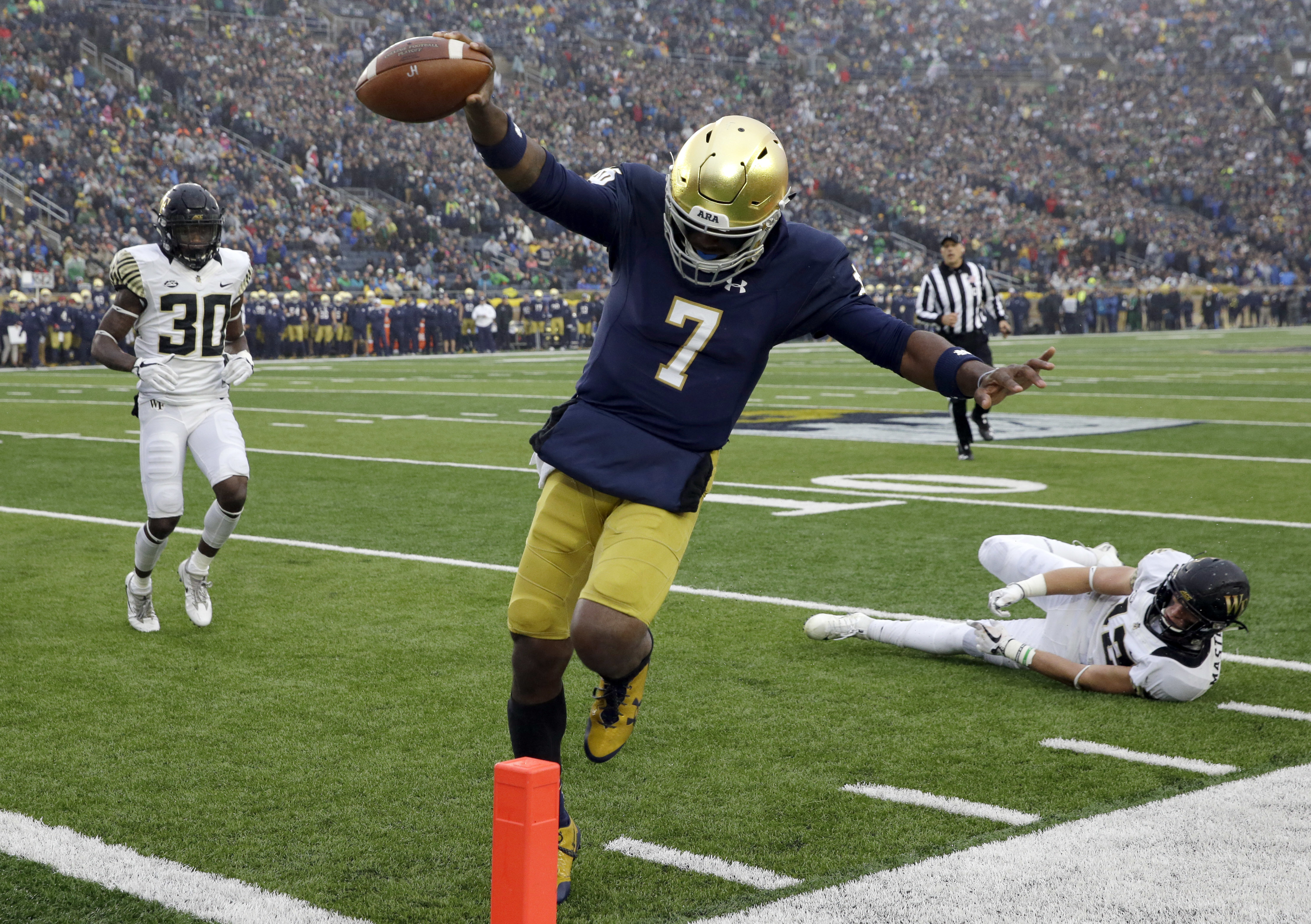 No. 3 Notre Dame, No. 7 Miami soaring into their matchup