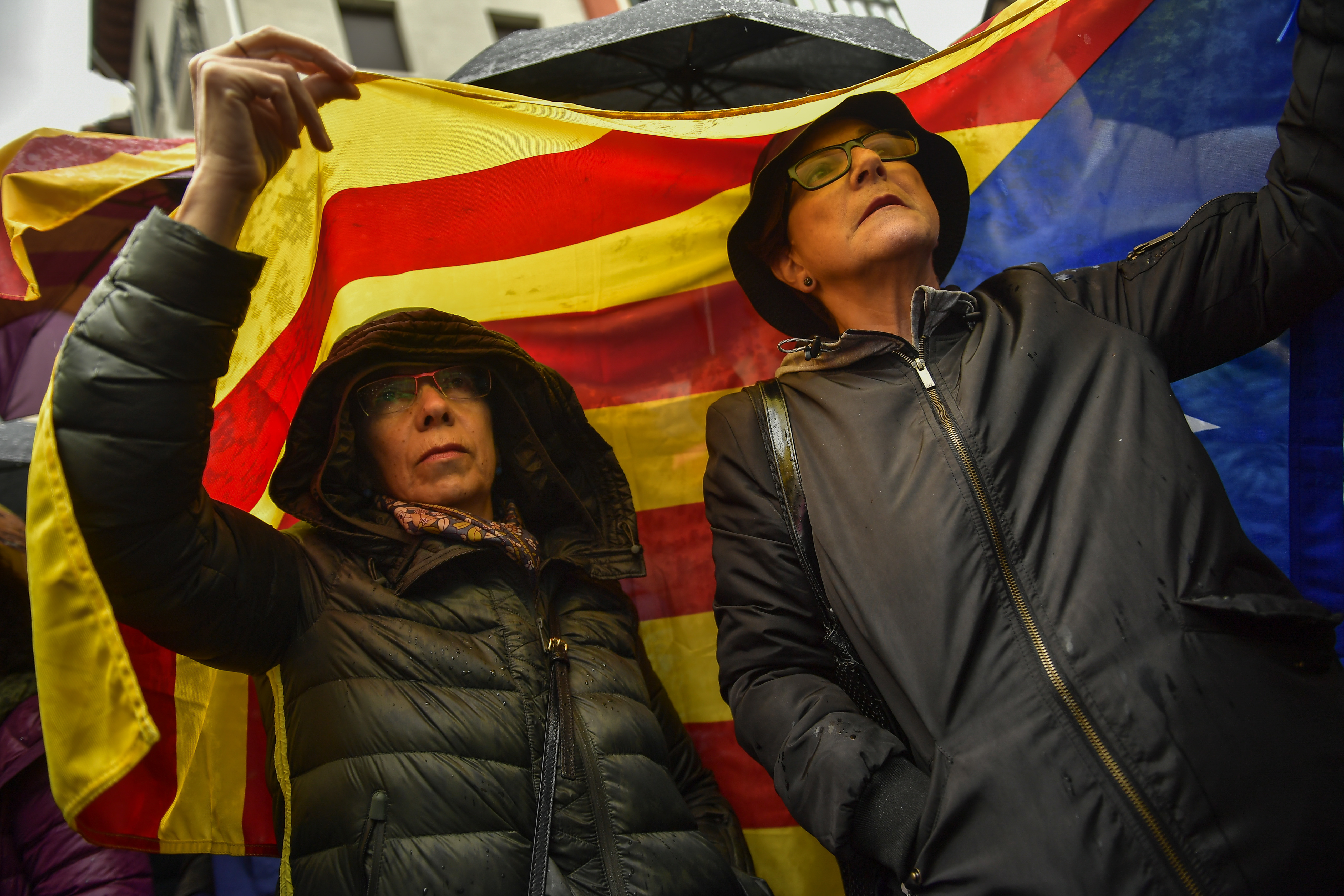 Catalan ex-leader lambasts Spain while fighting extradition