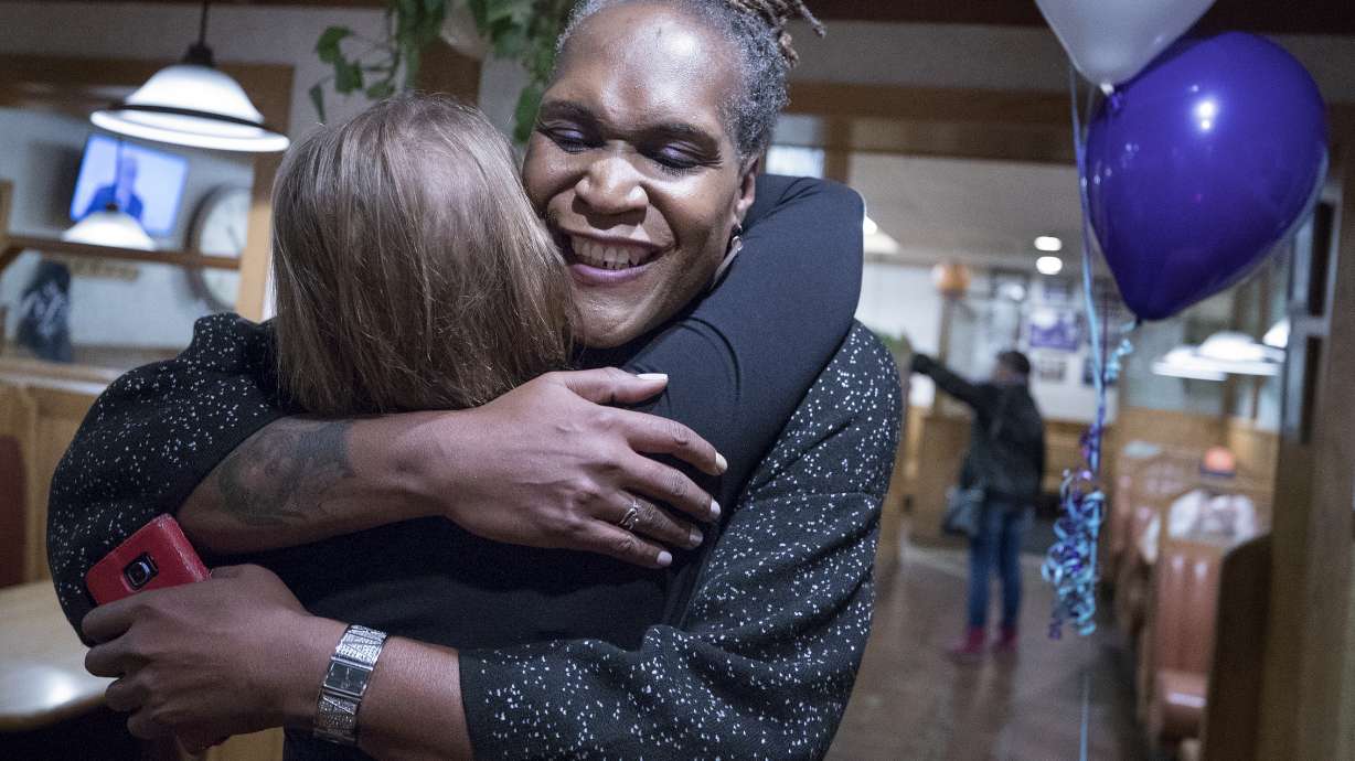 The Latest: 2nd transgender candidate wins council seat
