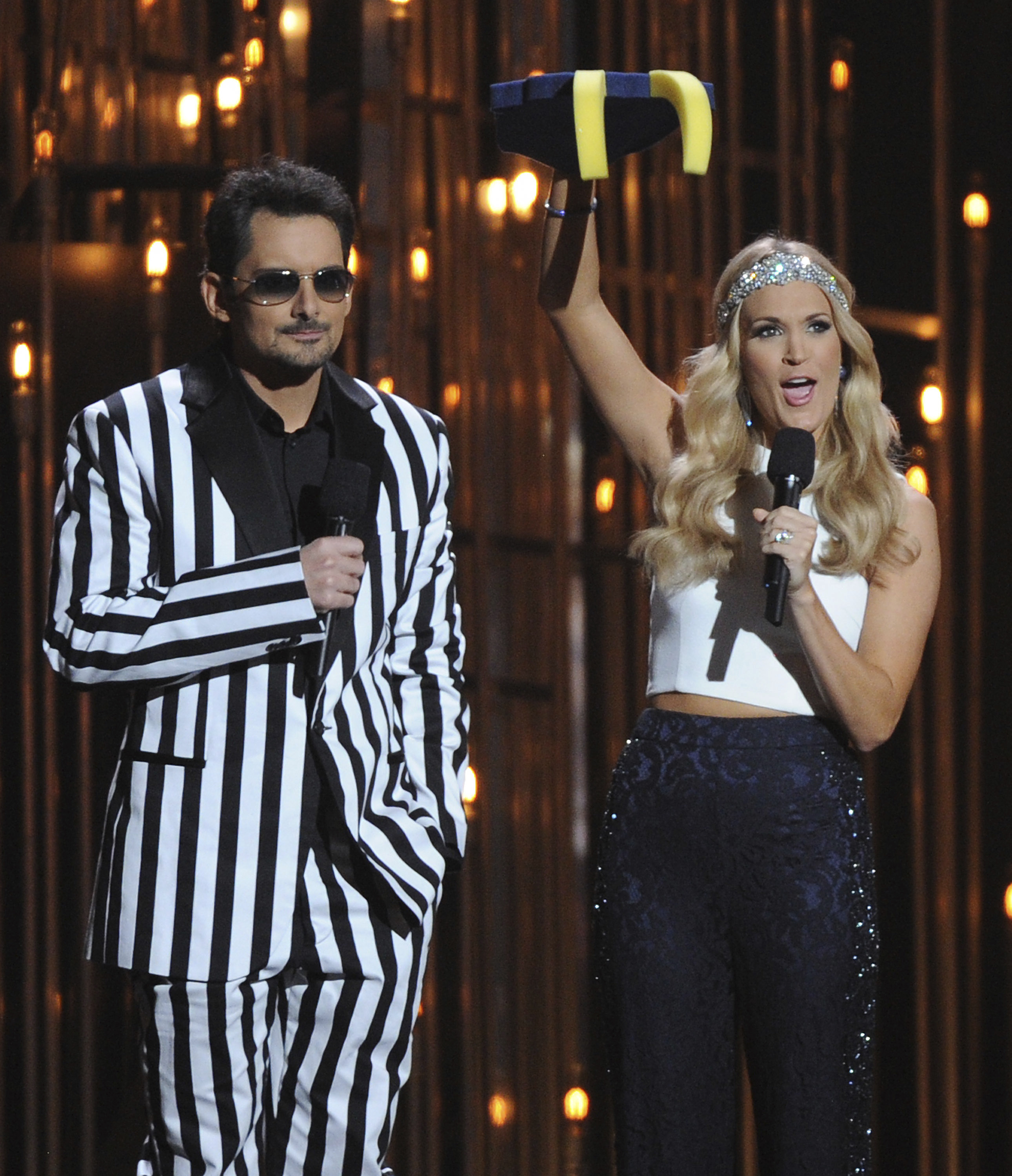 Carrie Underwood, Paisley celebrating a decade as CMA hosts