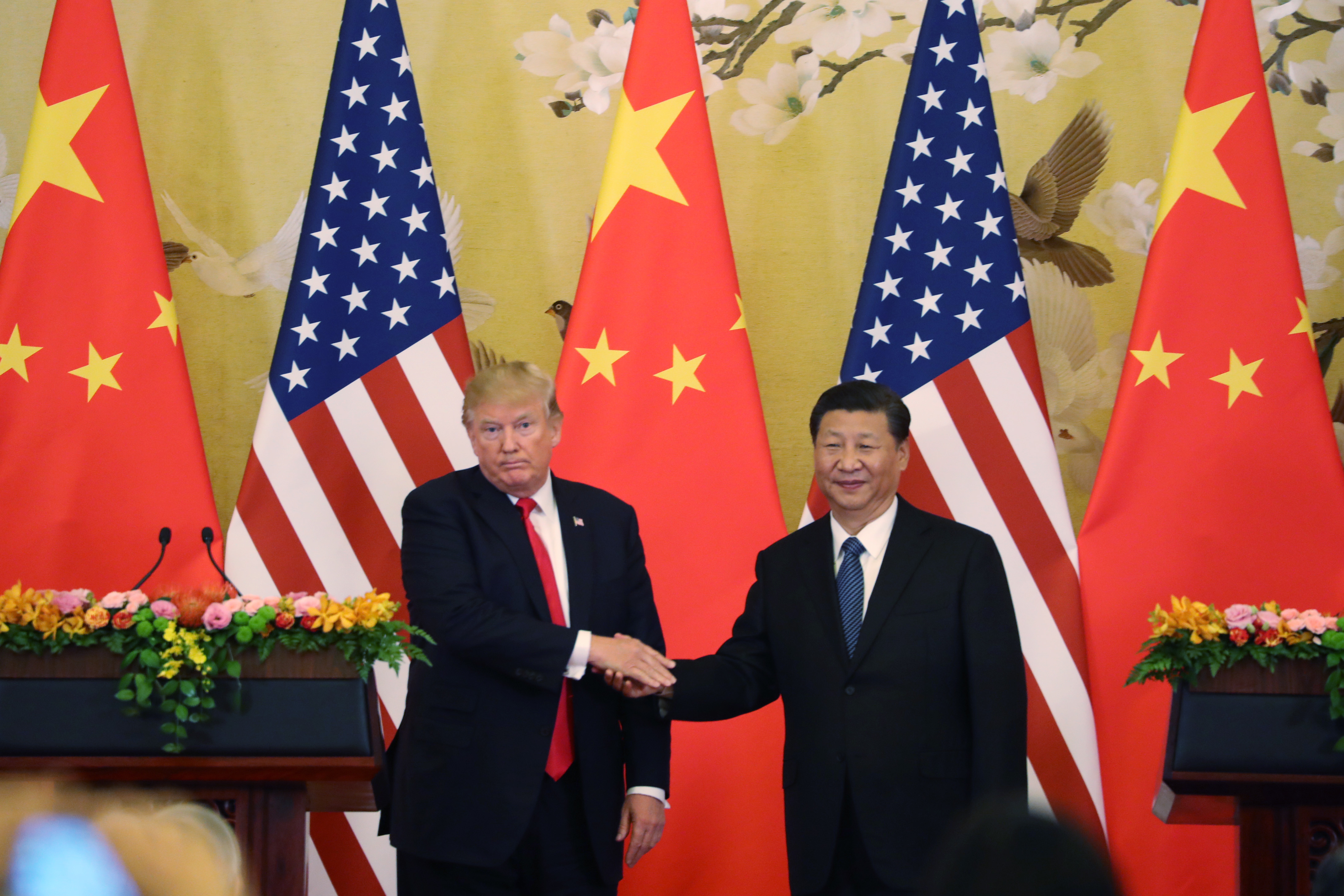 Trump cooperates with Chinese effort to control image