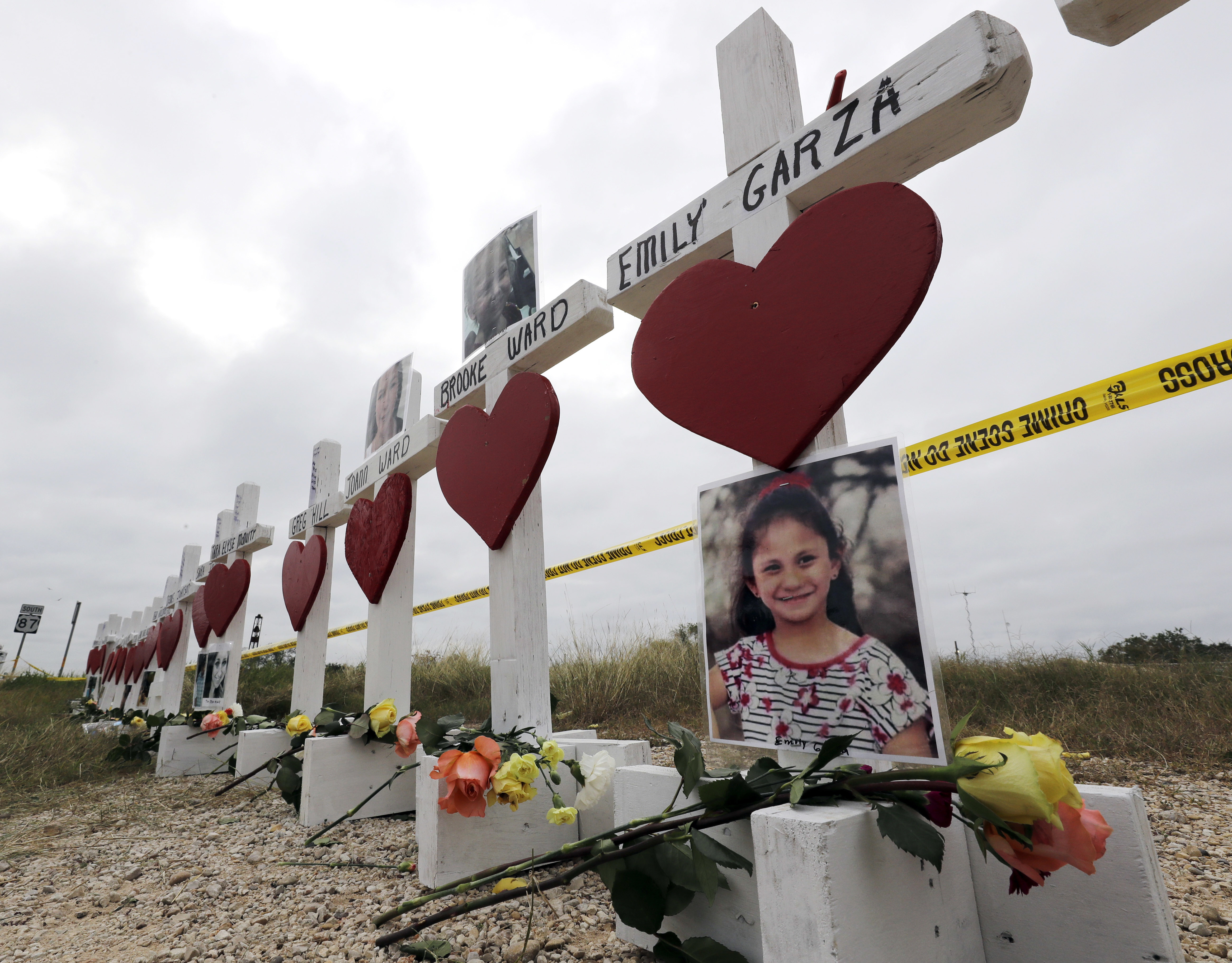 Family: Woman died shielding grandson during church massacre