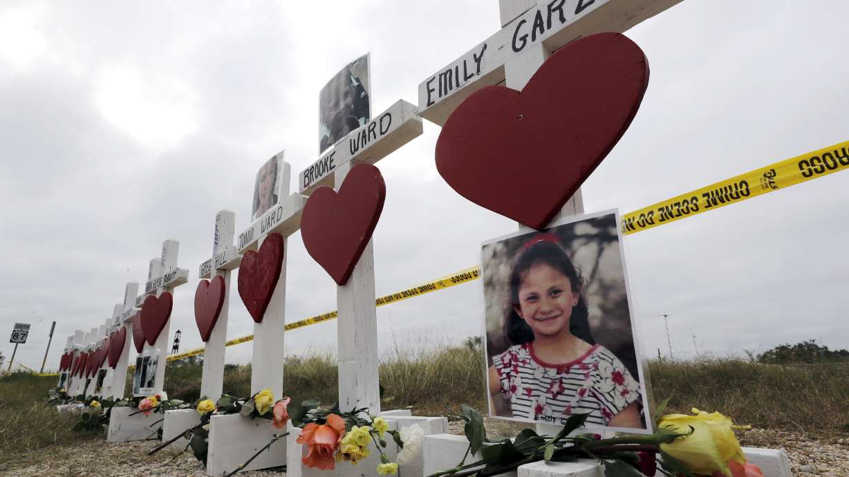 Family: Woman died shielding grandson during church massacre