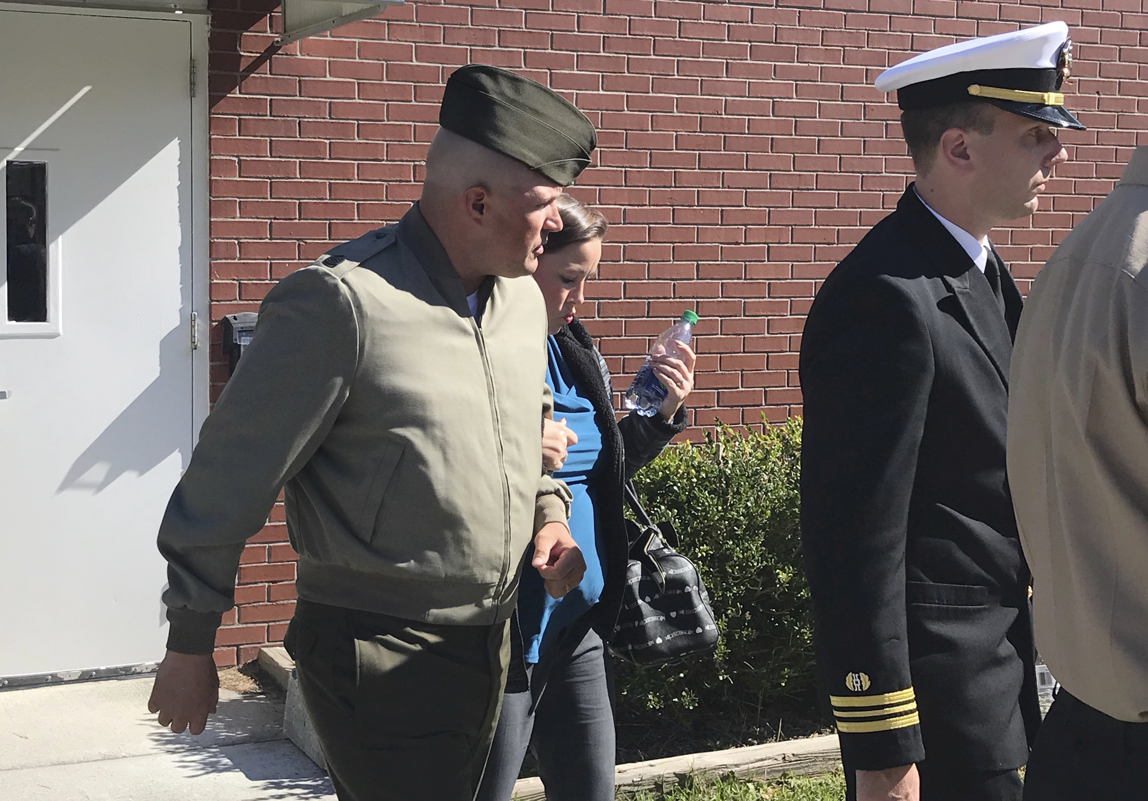 The Latest: Abusive drill instructor sentenced to 10 years