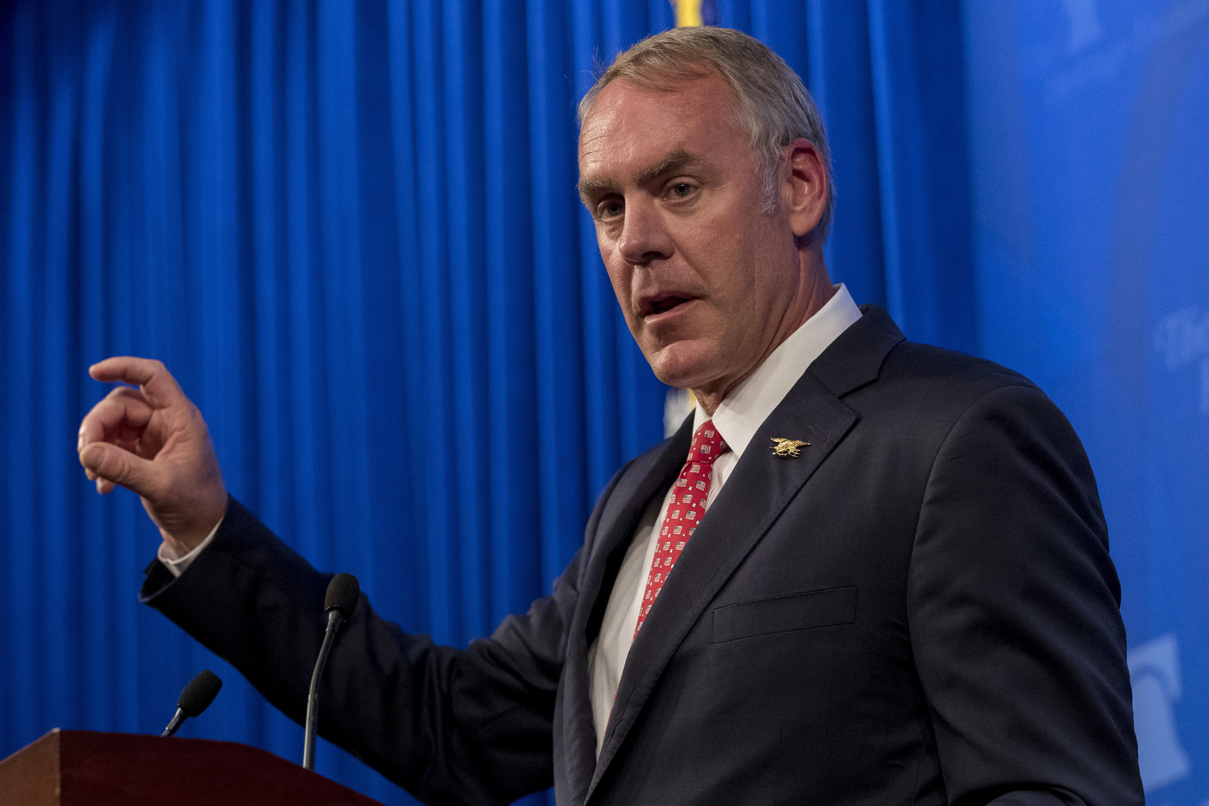 Interior Secretary Ryan Zinke accuses Democrats of holding nominees 'hostage' over monuments