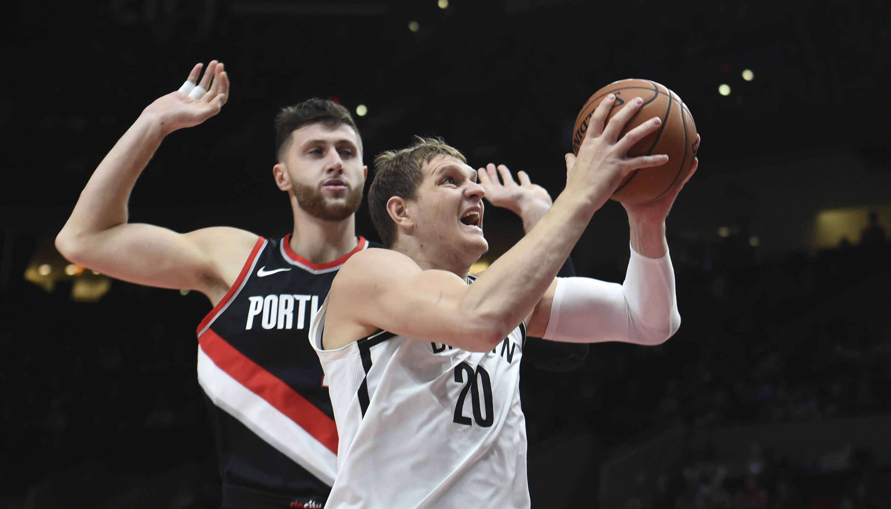 Russell has 21 points, Nets beat Trail Blazers 101-97