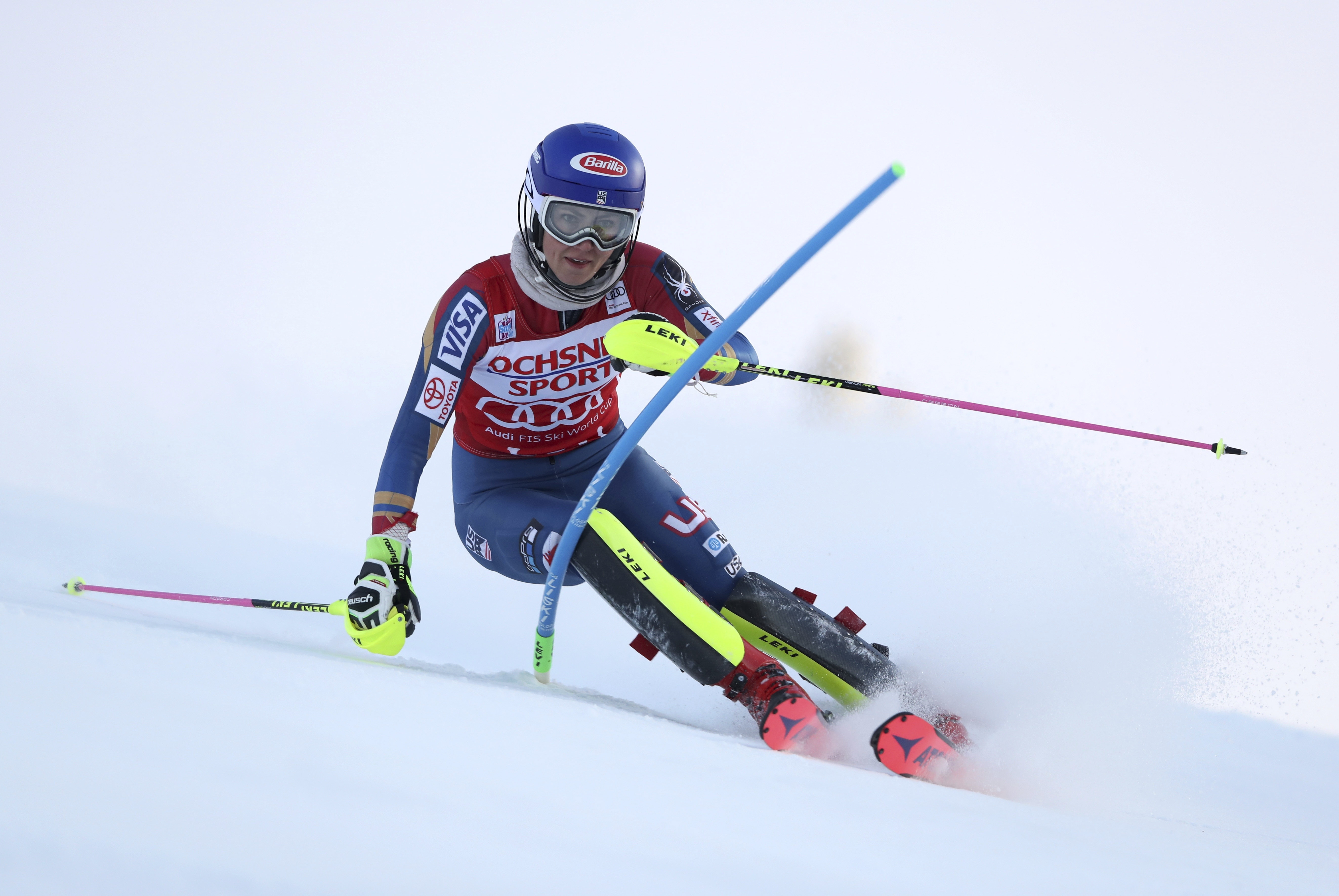 Vlhova beats Shiffrin to win World Cup slalom