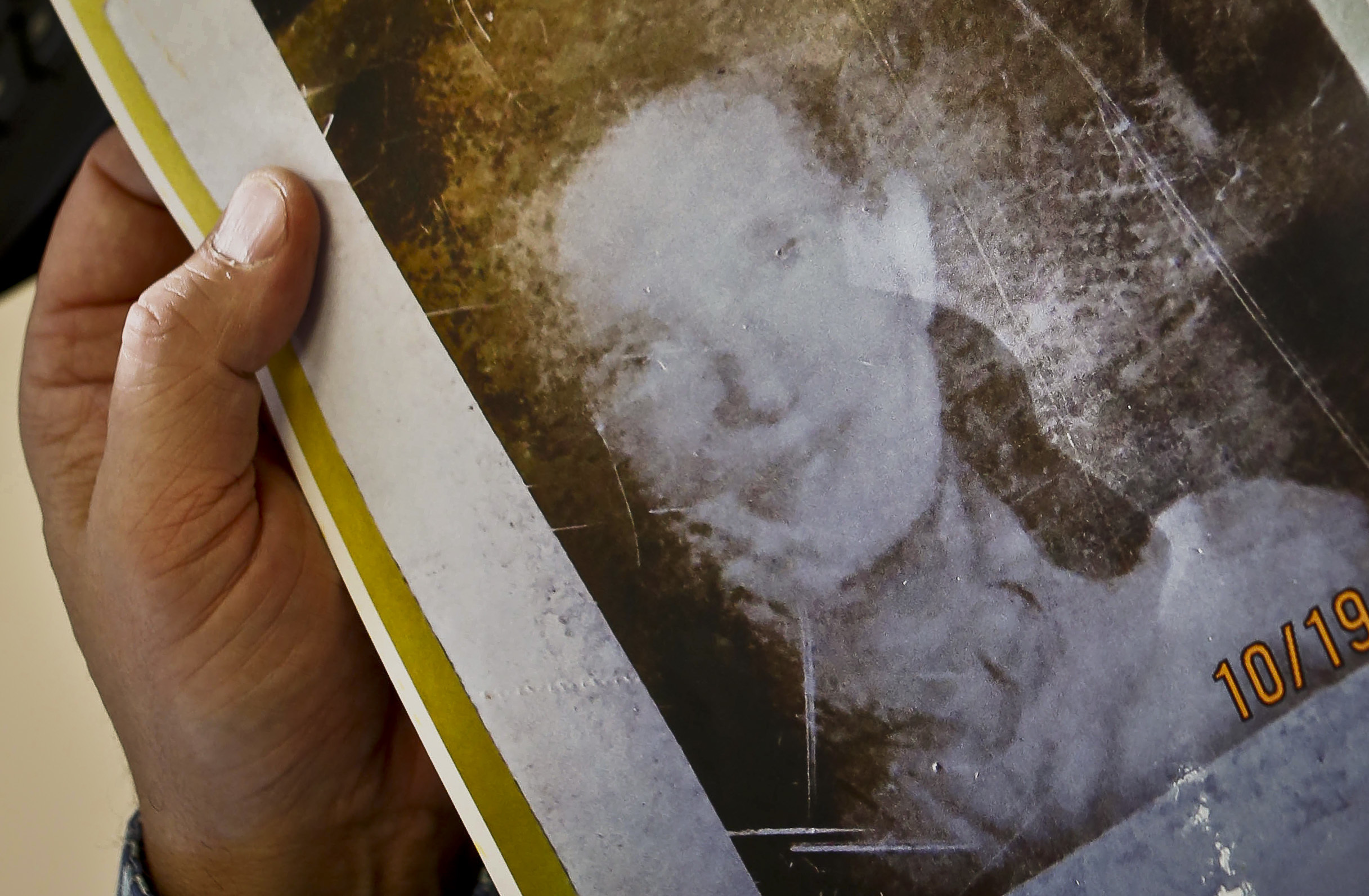 She recognized her own photo, but can't account for 42 years