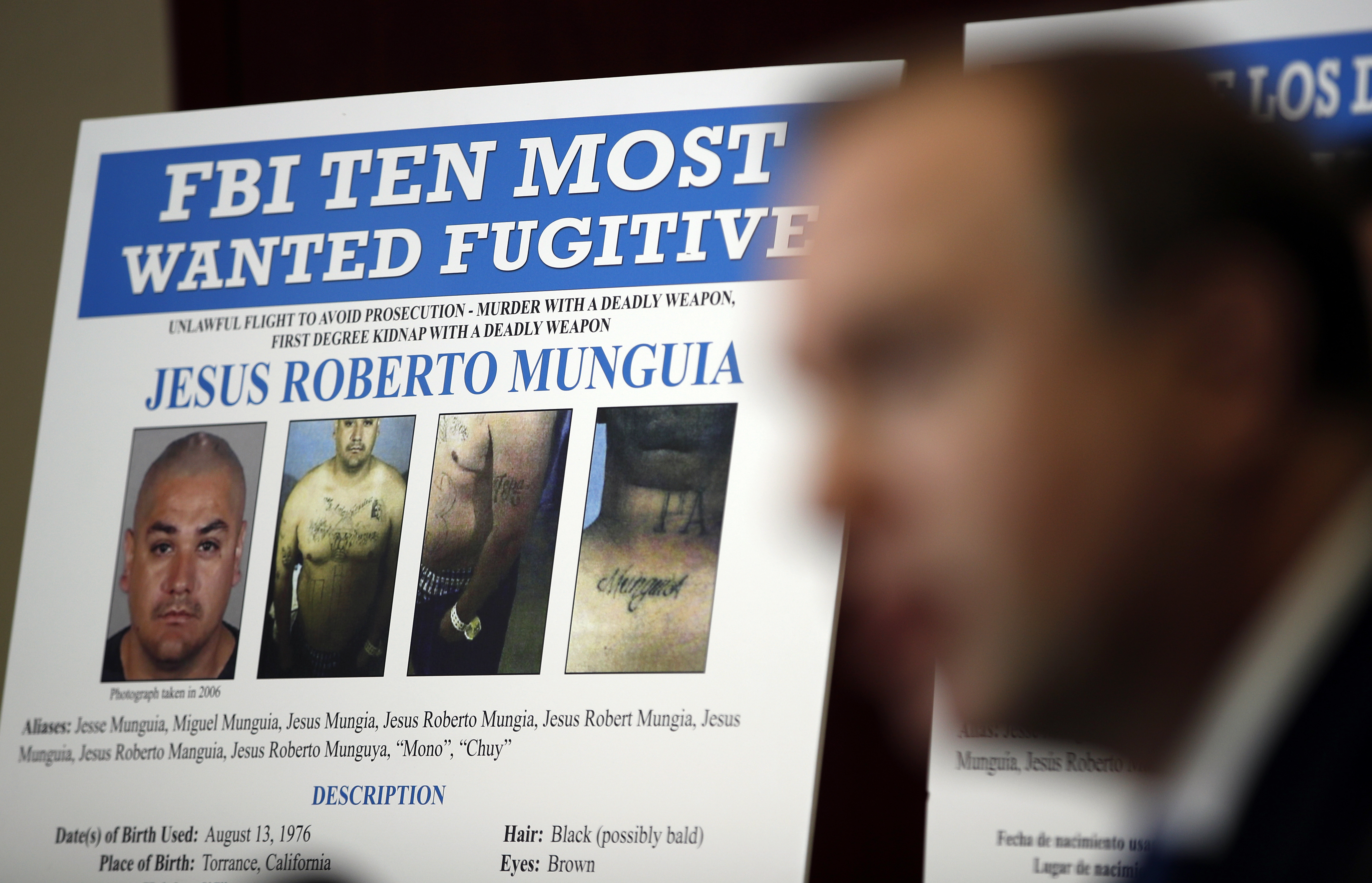 FBI names Las Vegas slaying fugitive to nation's Top 10 list