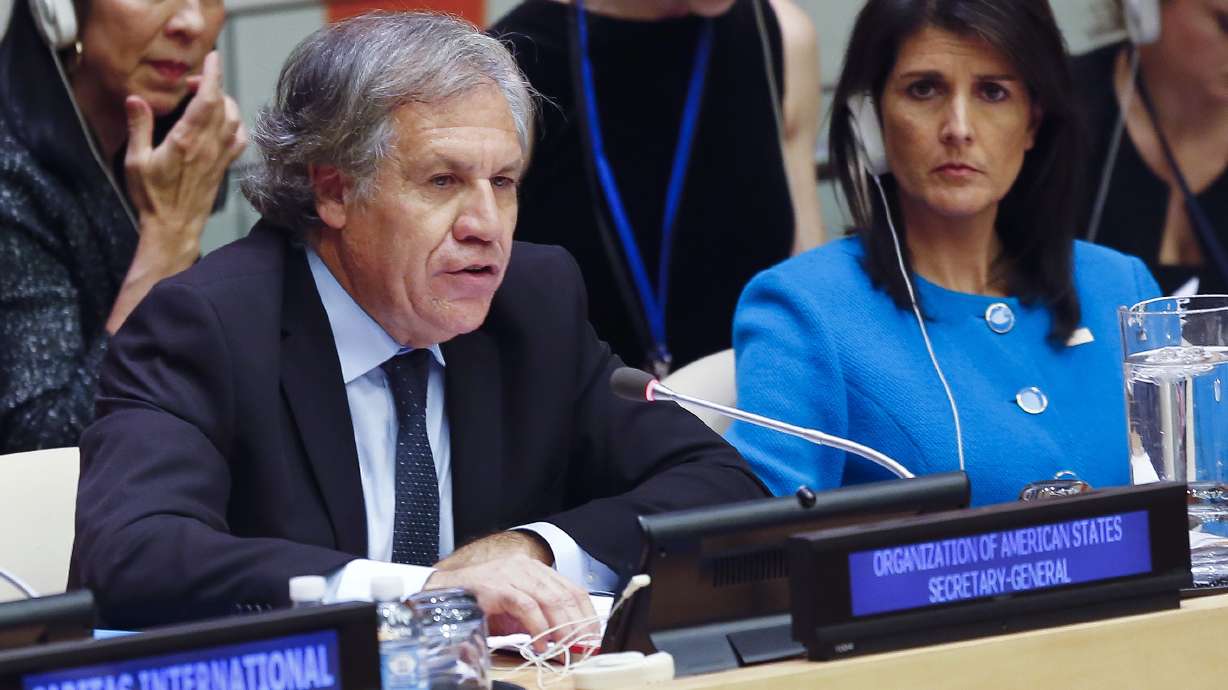 US calls Venezuela a global threat at a meeting some boycott