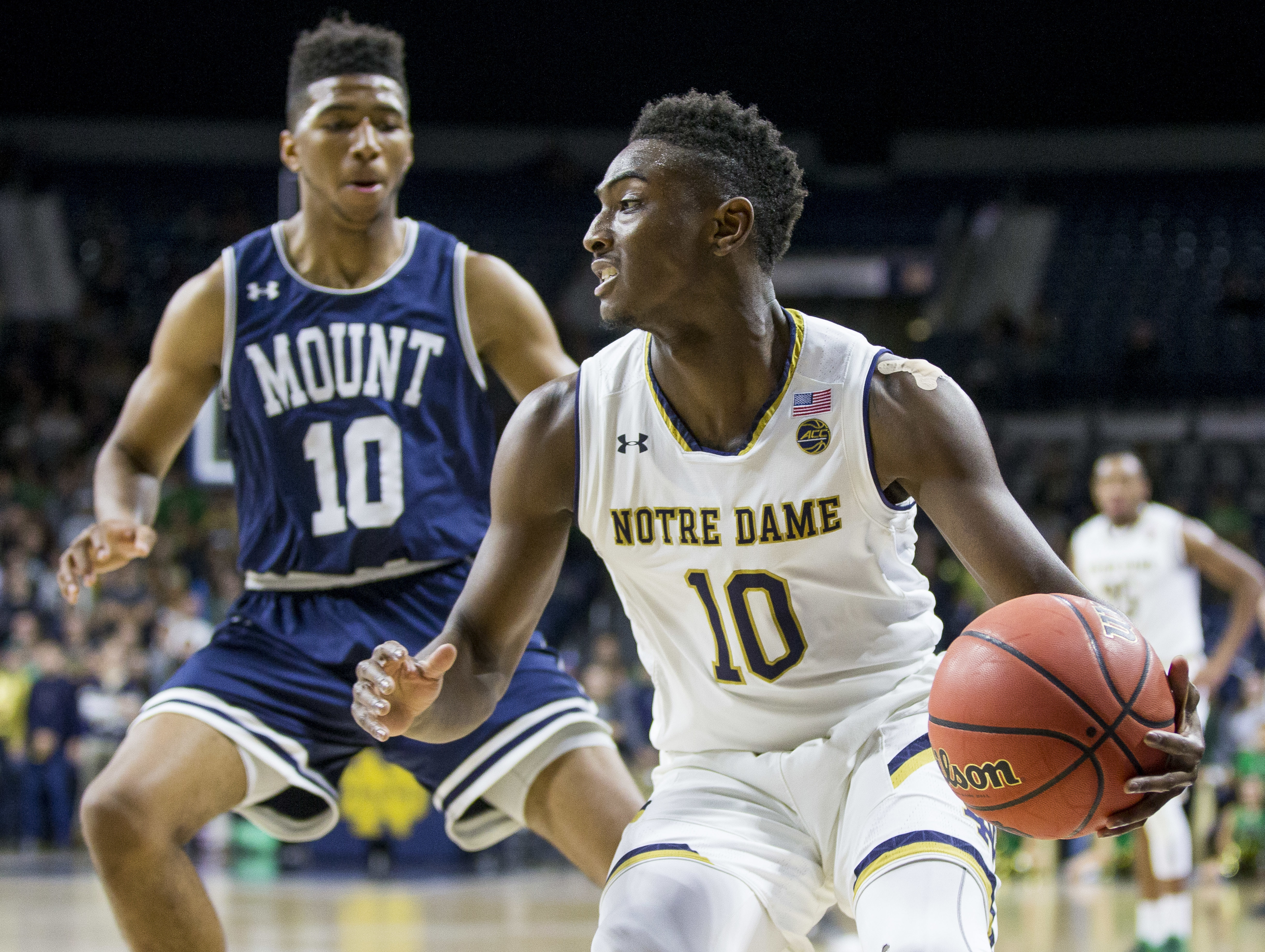 Colson, Pflueger notch double-doubles as Notre Dame rolls