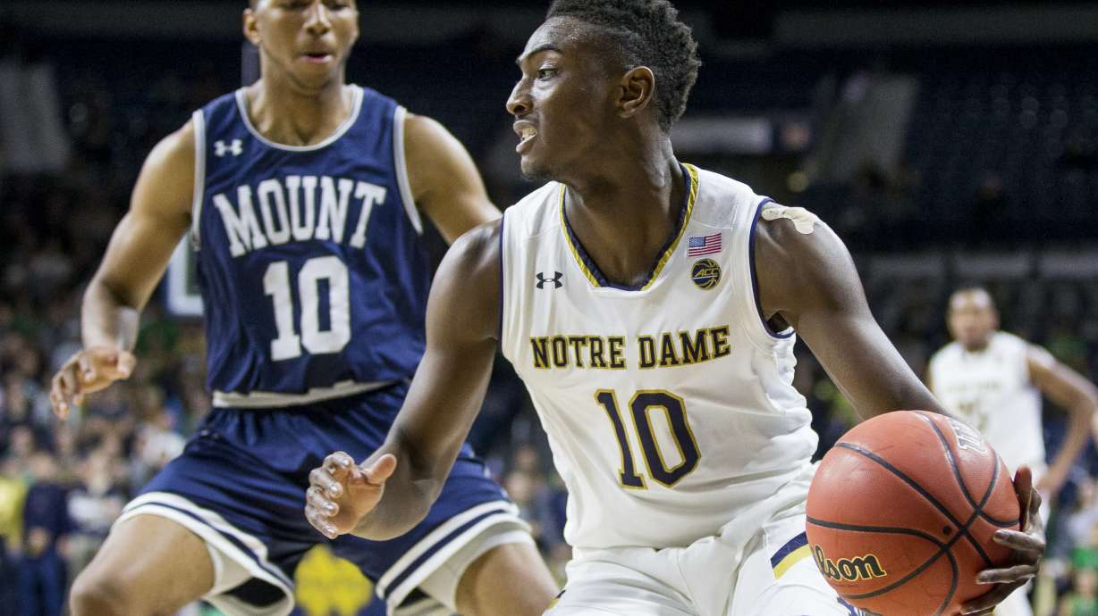 Colson, Pflueger notch double-doubles as Notre Dame rolls