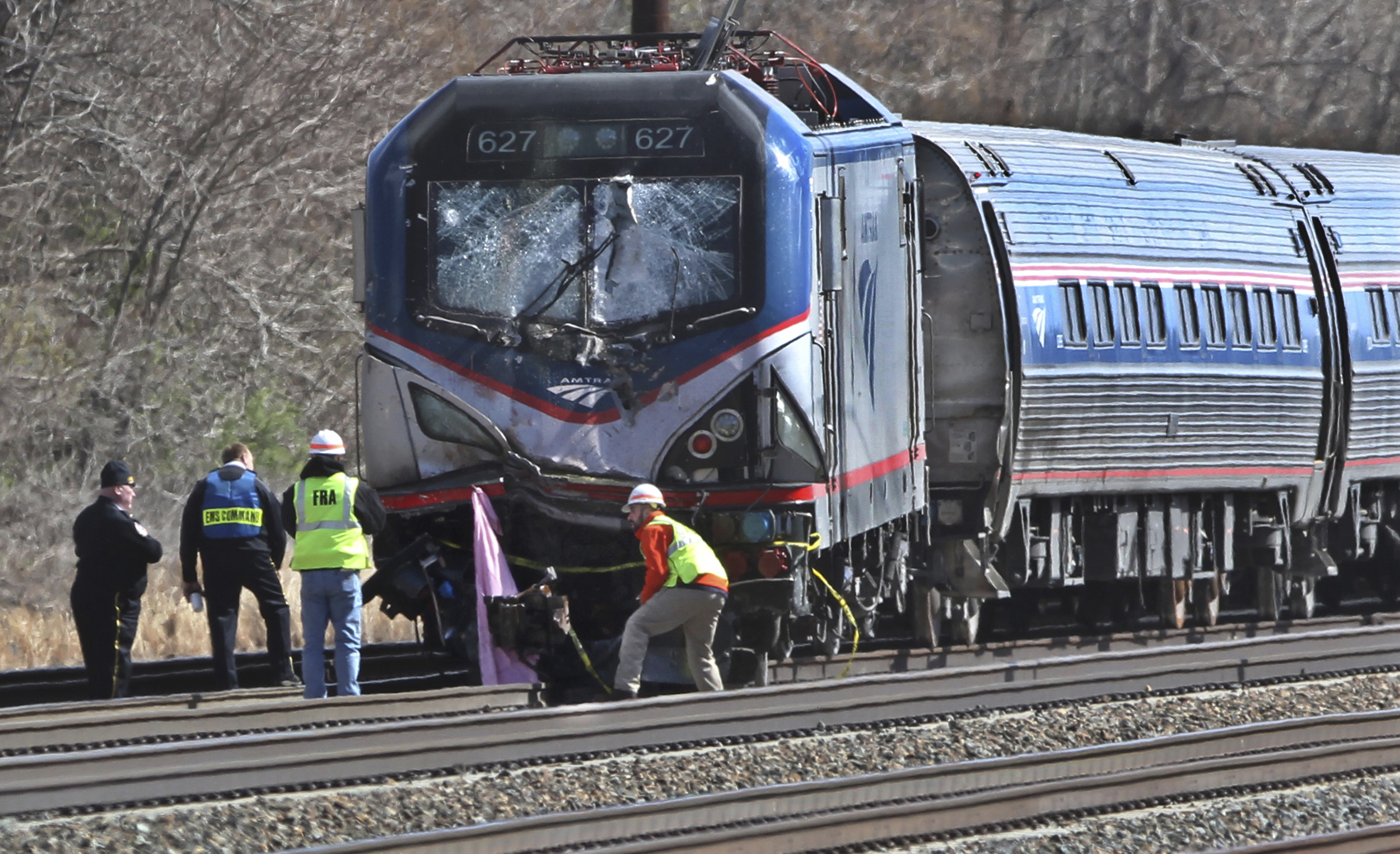The Latest: Amtrak says safety improving after fatal crash