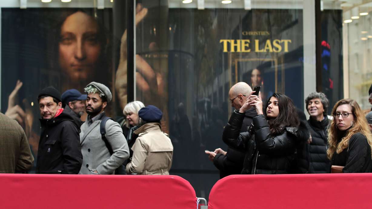 Leonardo da Vinci's Christ painting sells for record $450M