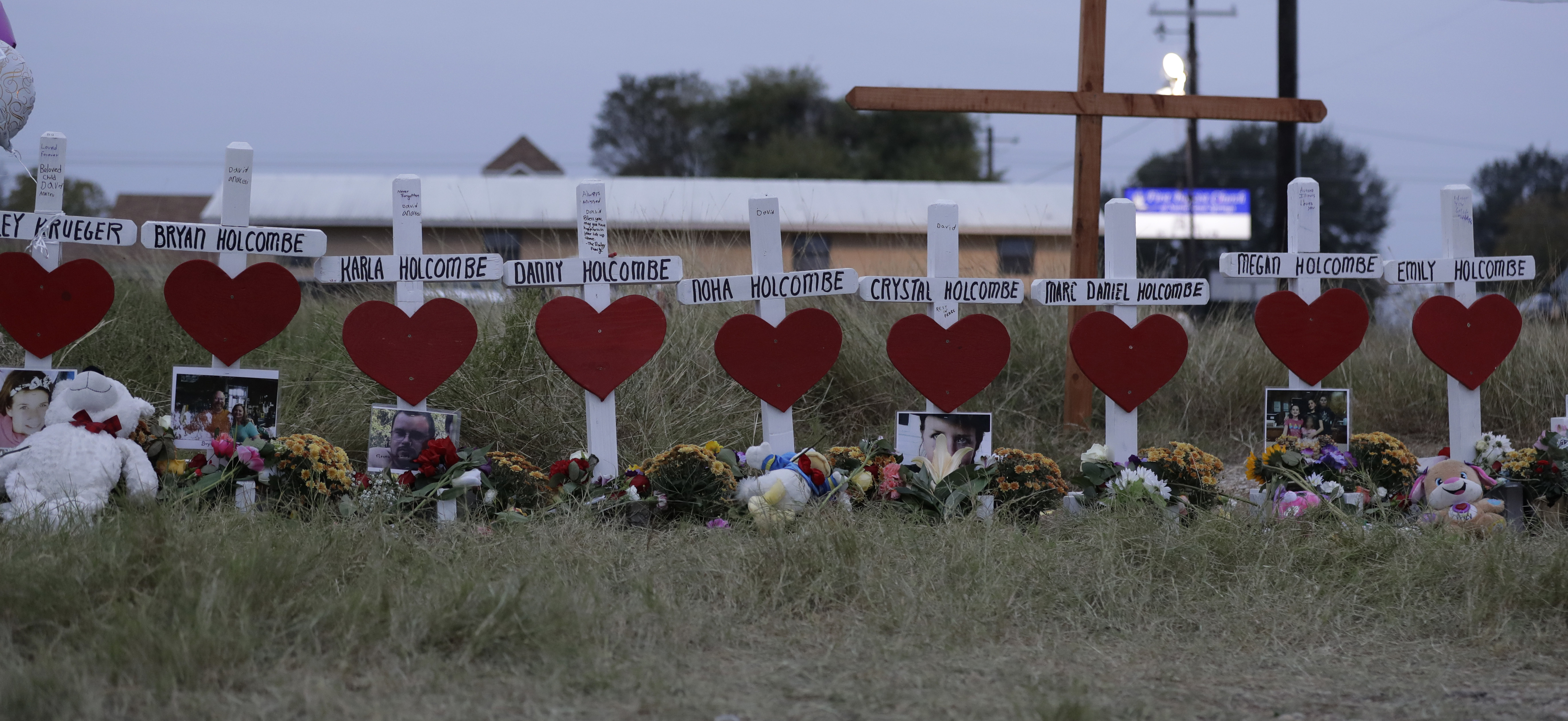 The Latest: Family in Texas church shooting to be buried