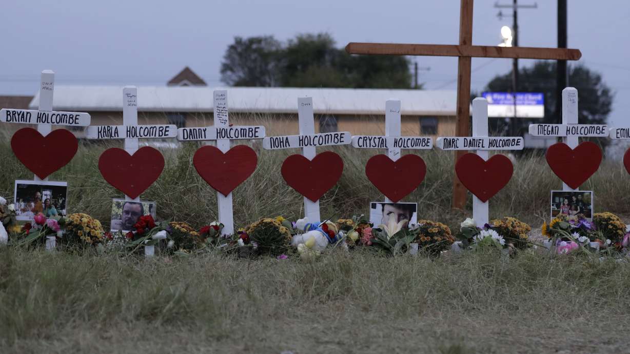 The Latest: Family in Texas church shooting to be buried