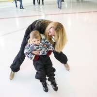 Disney On Ice pros skate with Utah foster kids