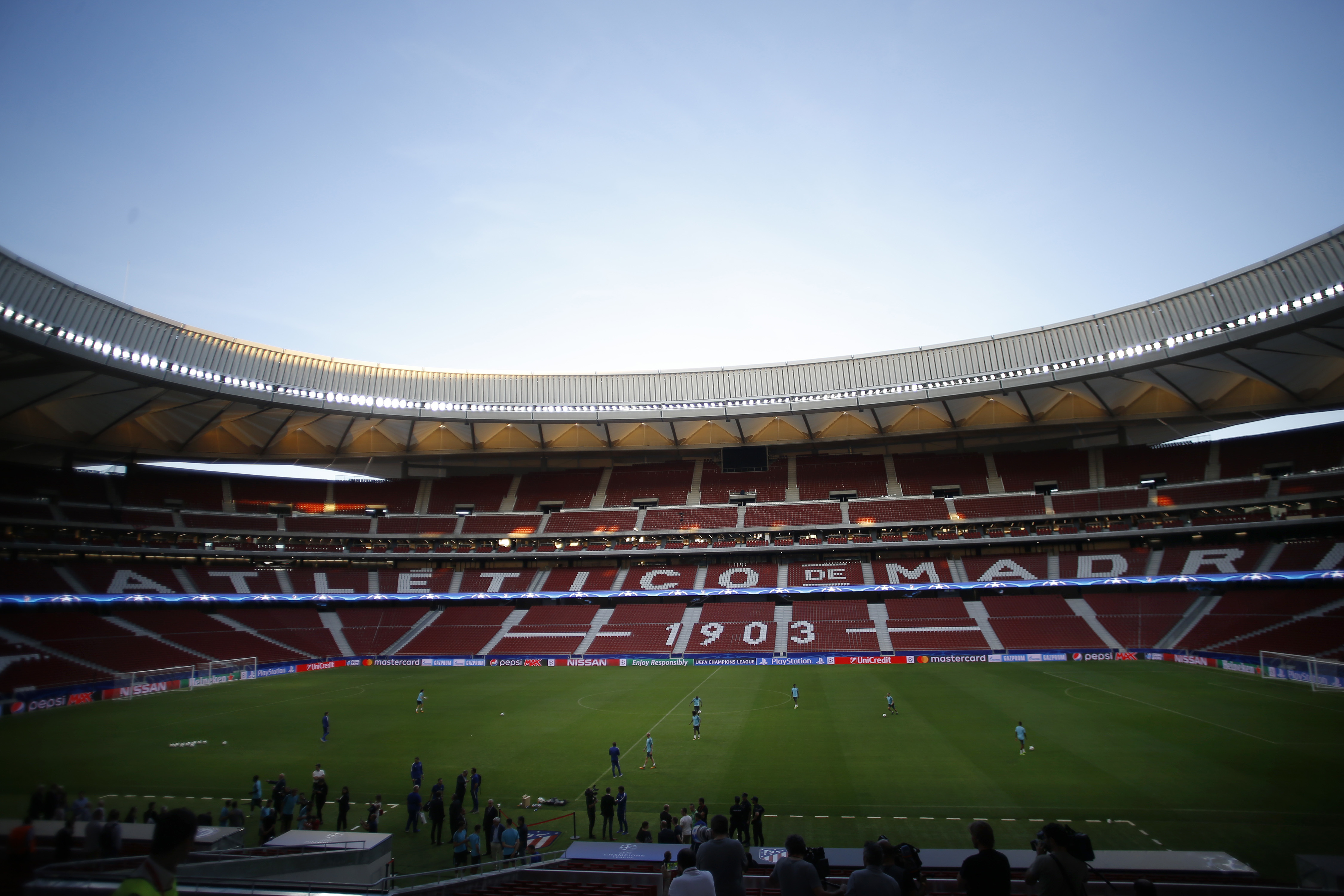 Boosted by stadium blessing, Atletico takes on Real Madrid