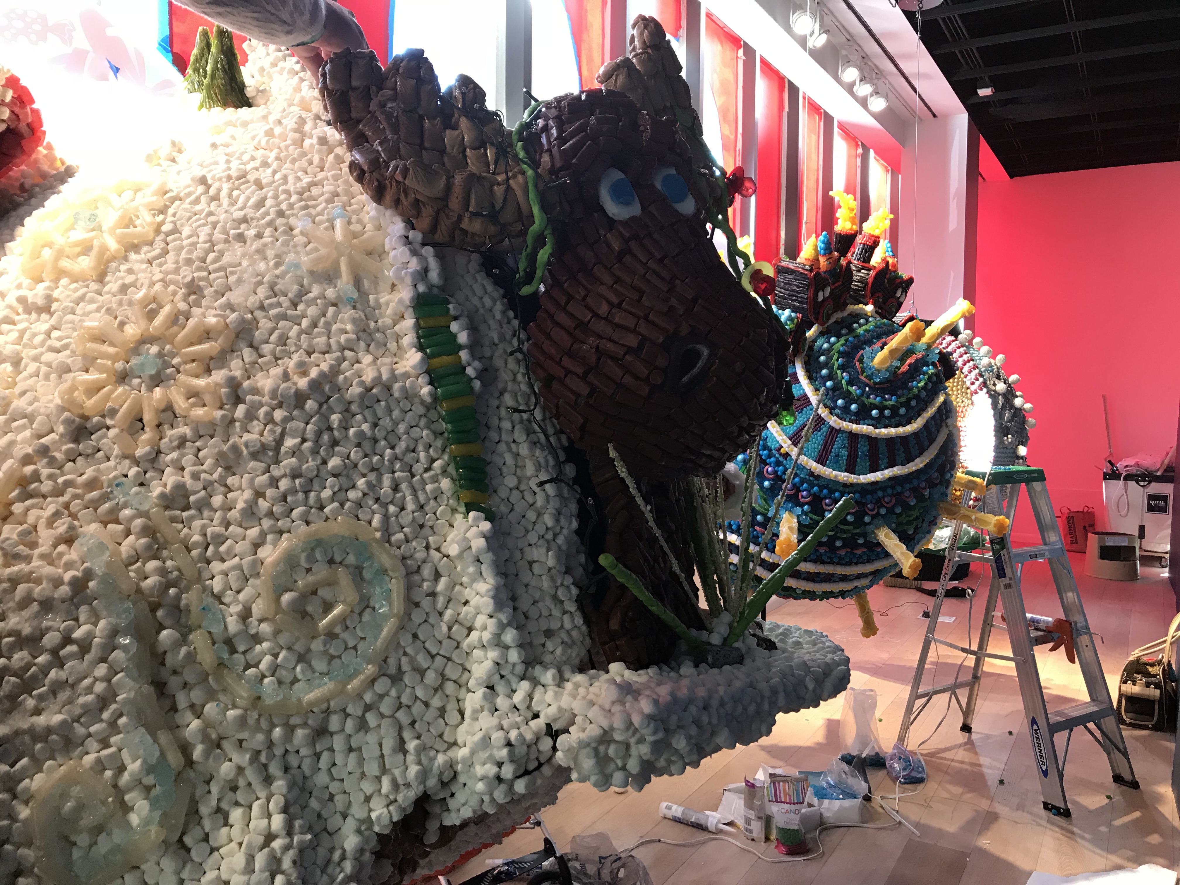 Jeff Rollo's moose on his ornament. (Photo: Mary Dalrymple, KSL.com)