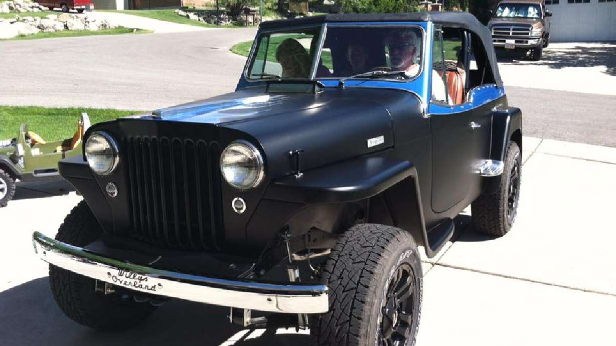 1949 Willys Jeepster rebuilt by Layton resident