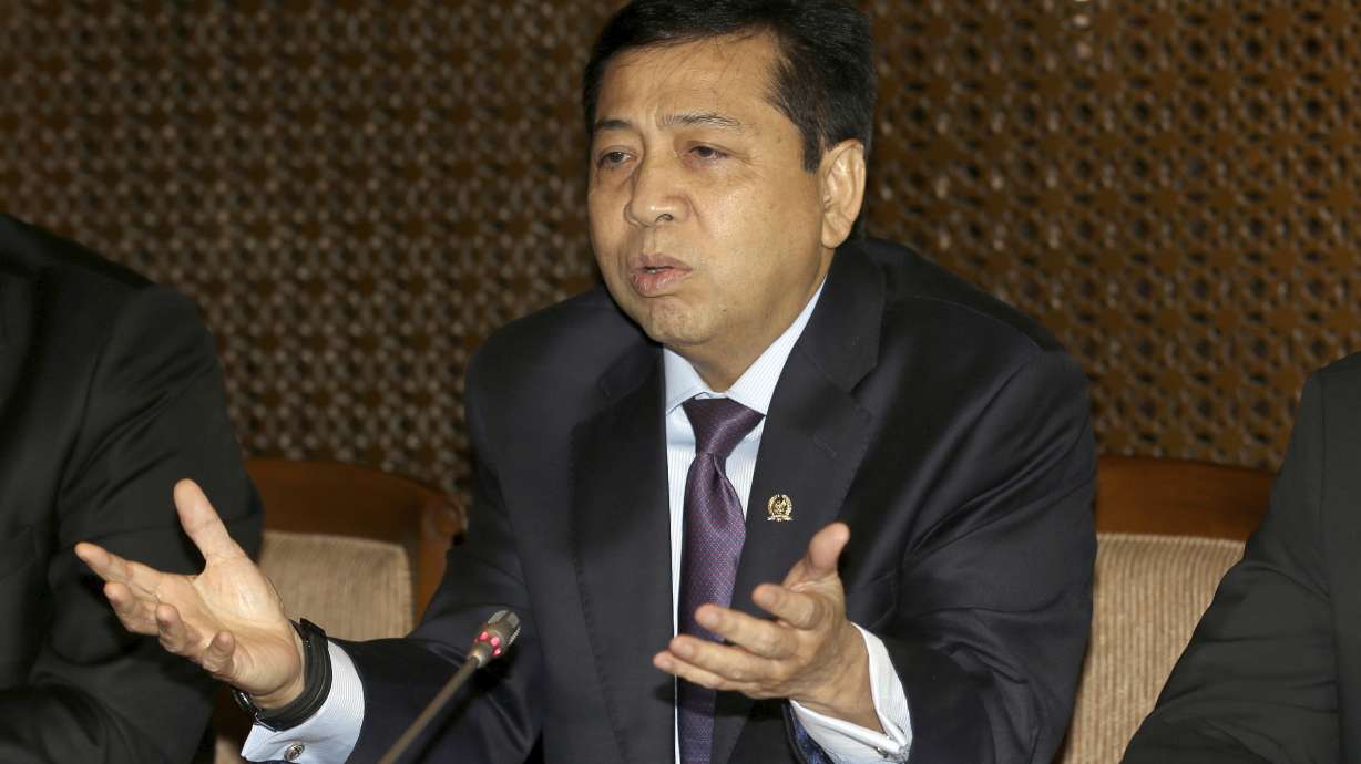 Disbelief as 'most wanted' Indonesia politician hospitalized