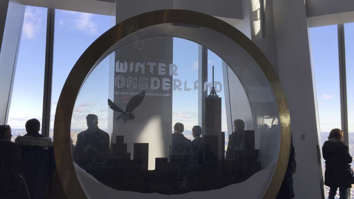 One World Observatory is a Winter 'ONEderland' for holidays