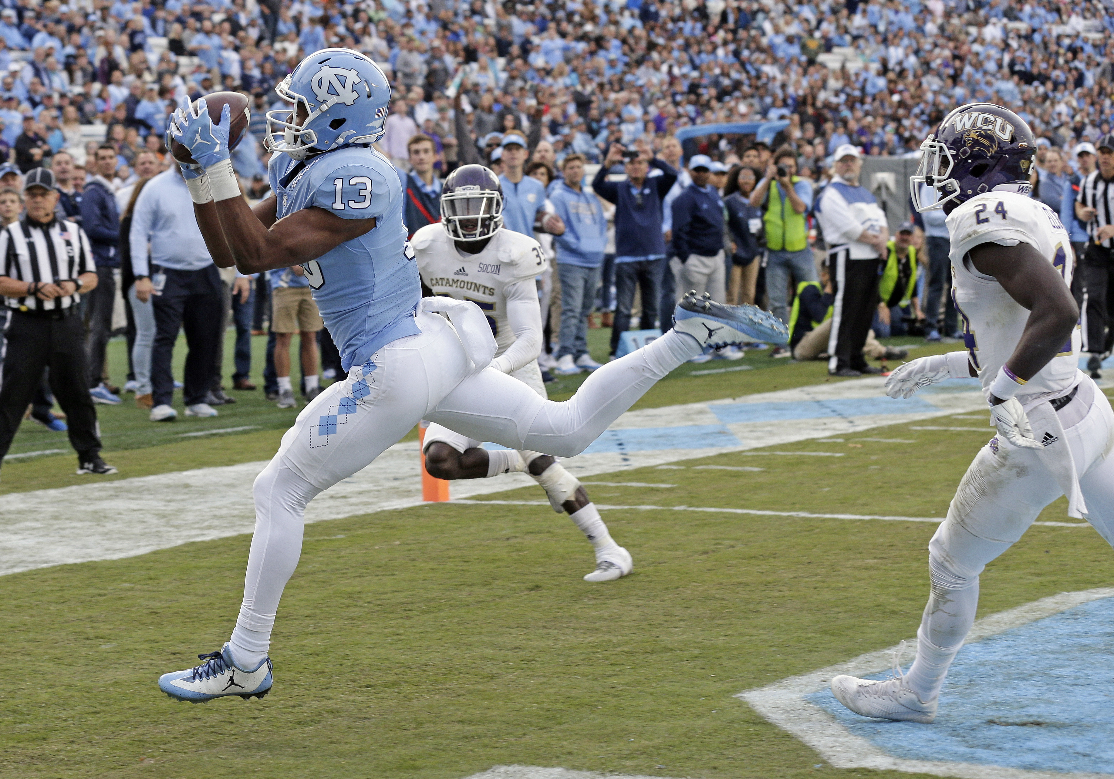 North Carolina beats Western Carolina 65-10