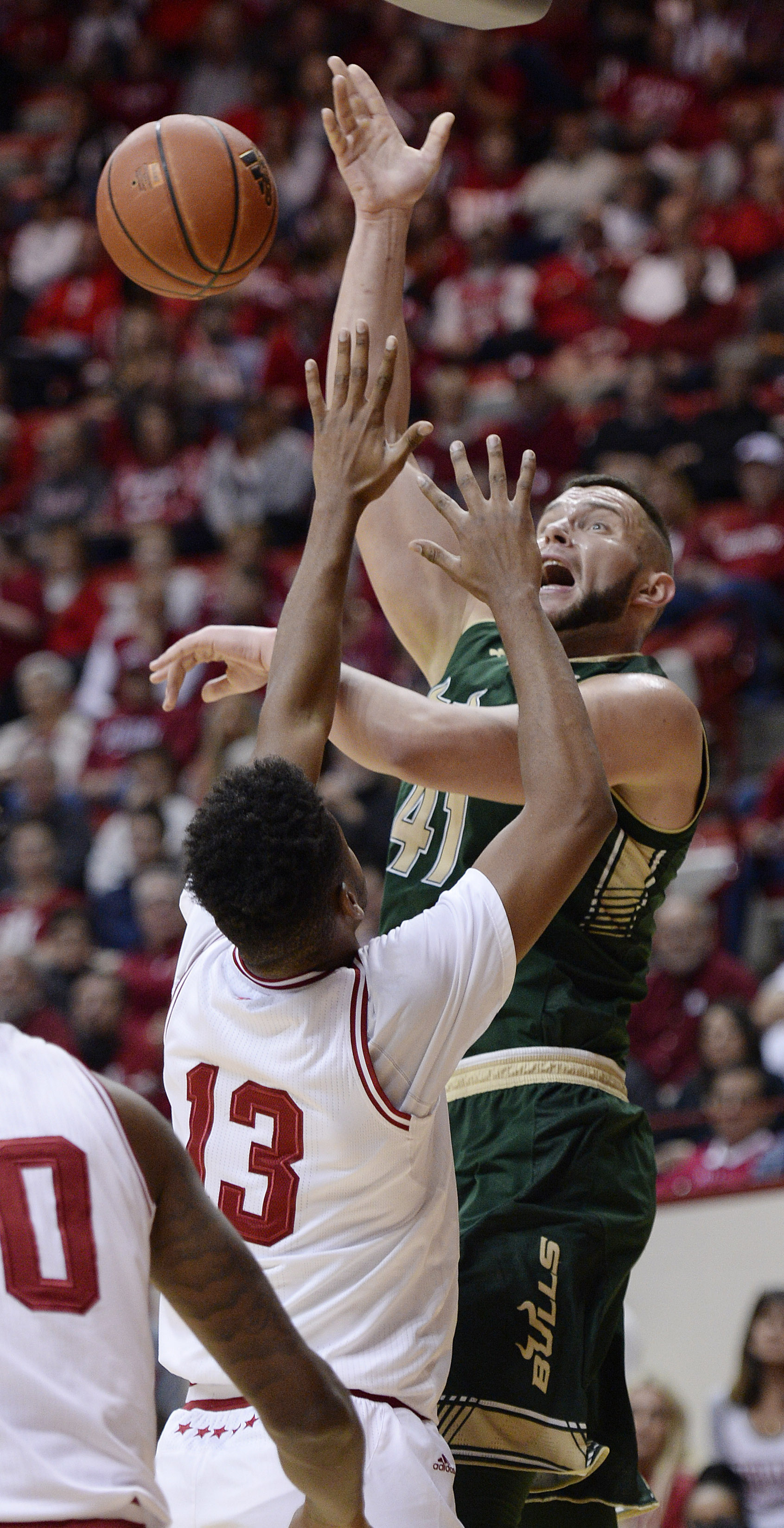 Hoosiers rely on defense to get past South Florida 70-53