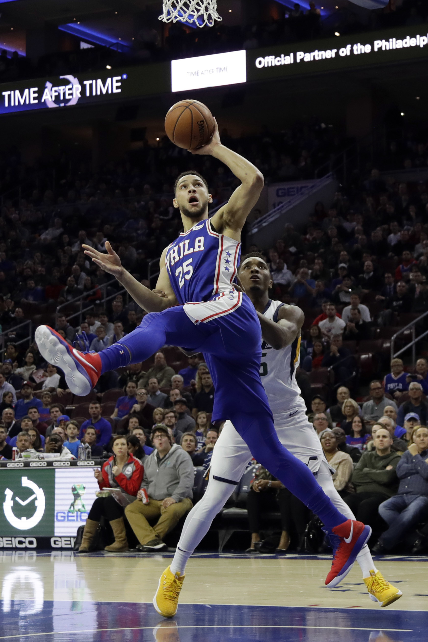 Fired-up Joel Embiid powers 76ers over Jazz 107-86