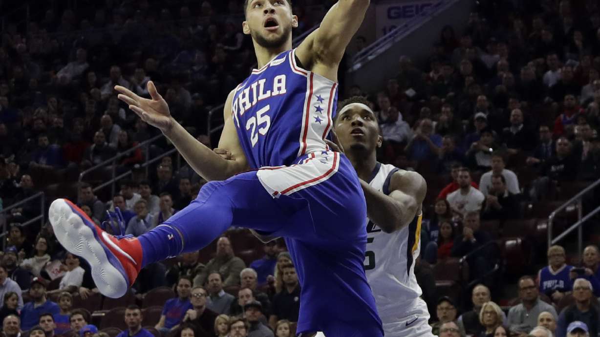 Fired-up Joel Embiid powers 76ers over Jazz 107-86