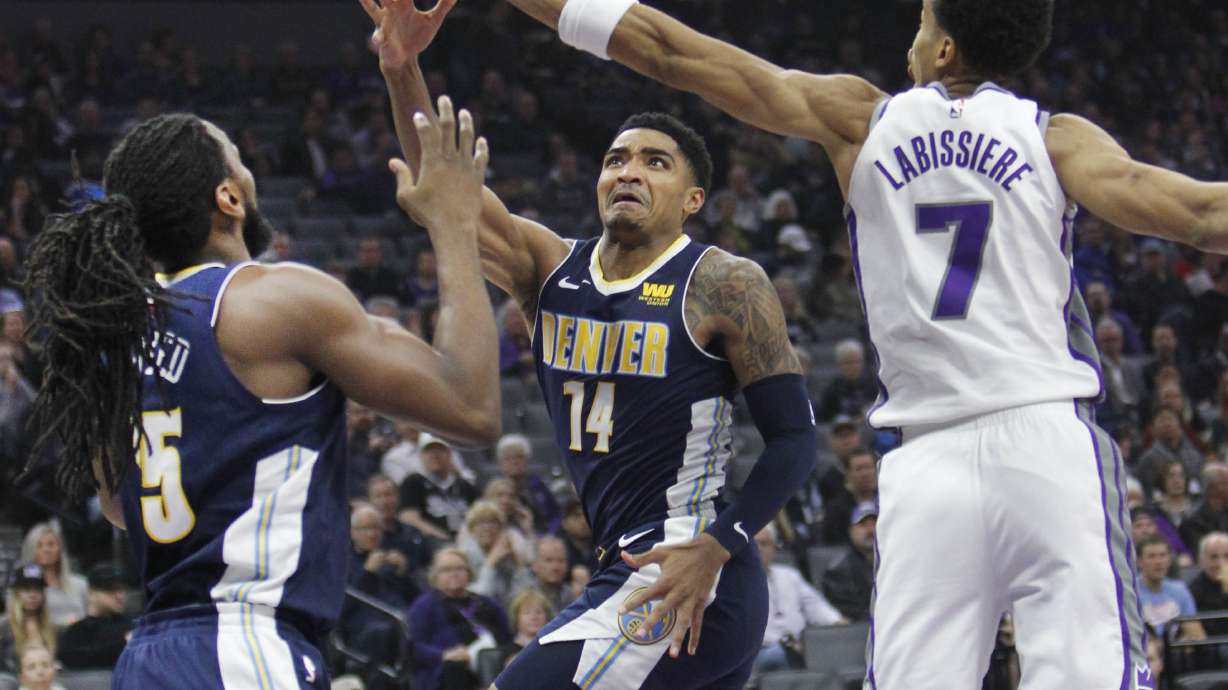 Nuggets beat Kings 114-98 without coach and 2 starters