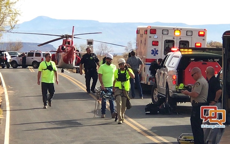 Woman in critical condition after falling 30 feet at Snow Canyon State Park