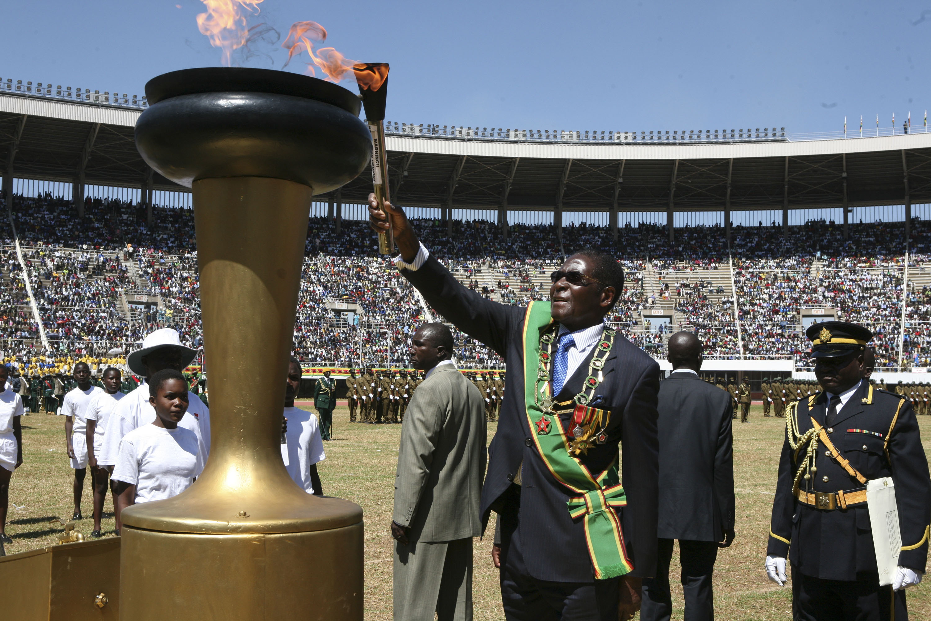 A look at Zimbabwe President Robert Mugabe's long rule