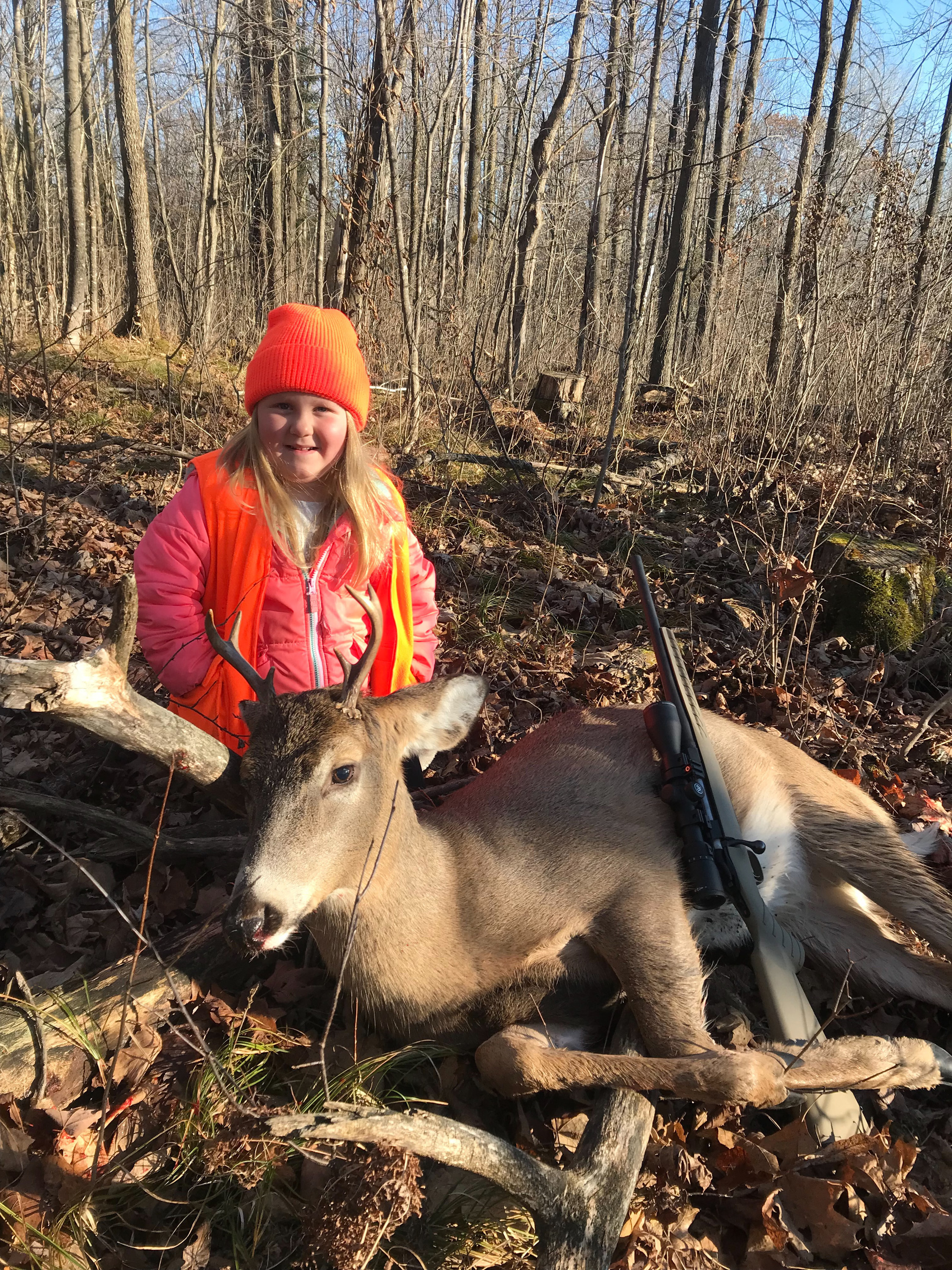 Kindergartener bags buck under Wisconsin's new hunting rules