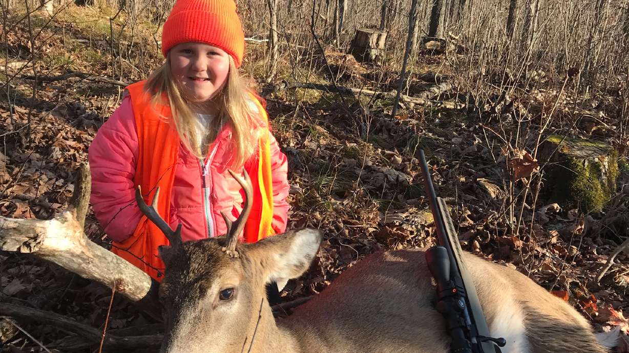 Kindergartener bags buck under Wisconsin's new hunting rules