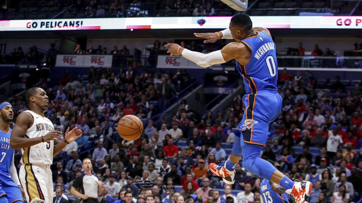 Thunder star Westbrook still adjusting to new teammates