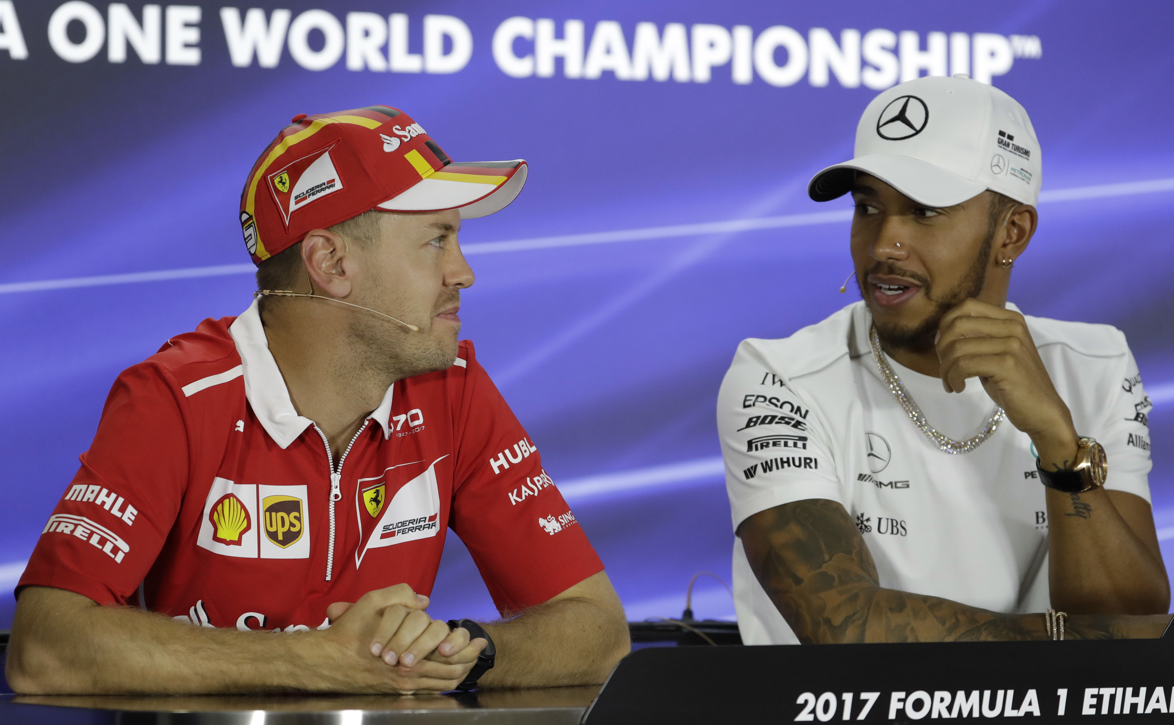 Hamilton and Vettel already focused on 2018 F1 title battle
