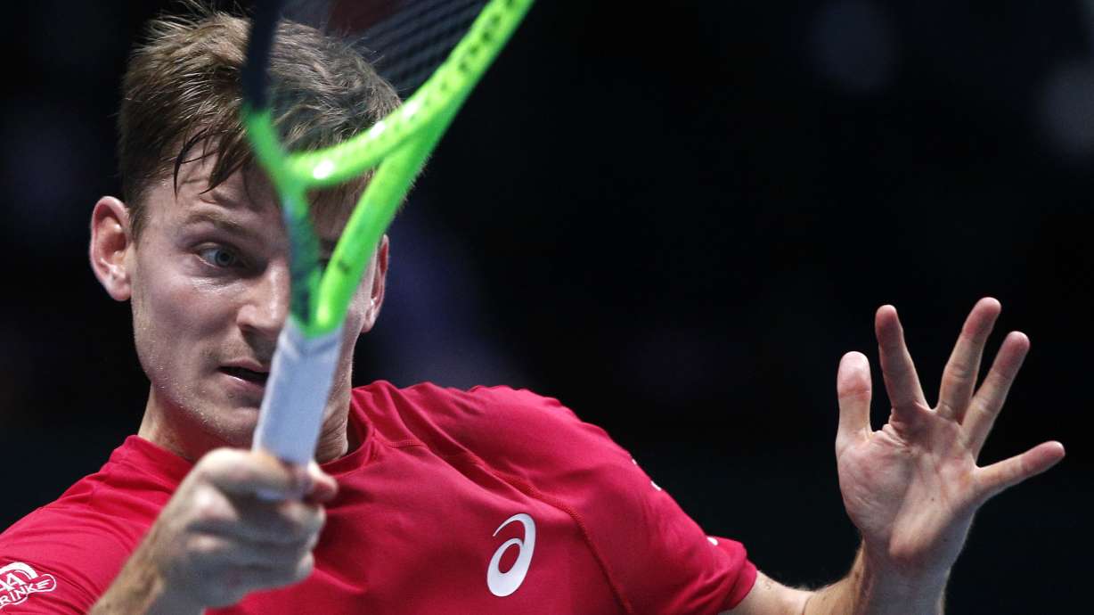 Tsonga levels for France in Davis Cup final against Belgium