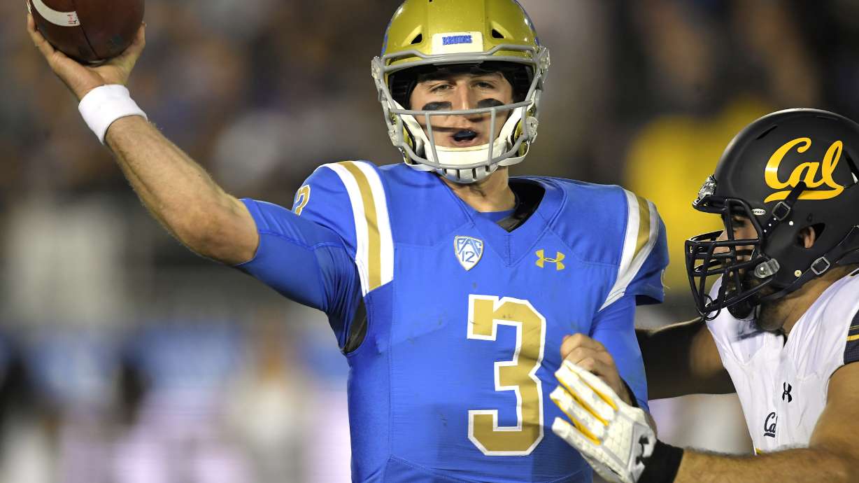 UCLA pulls Rosen at halftime of regular-season finale vs Cal