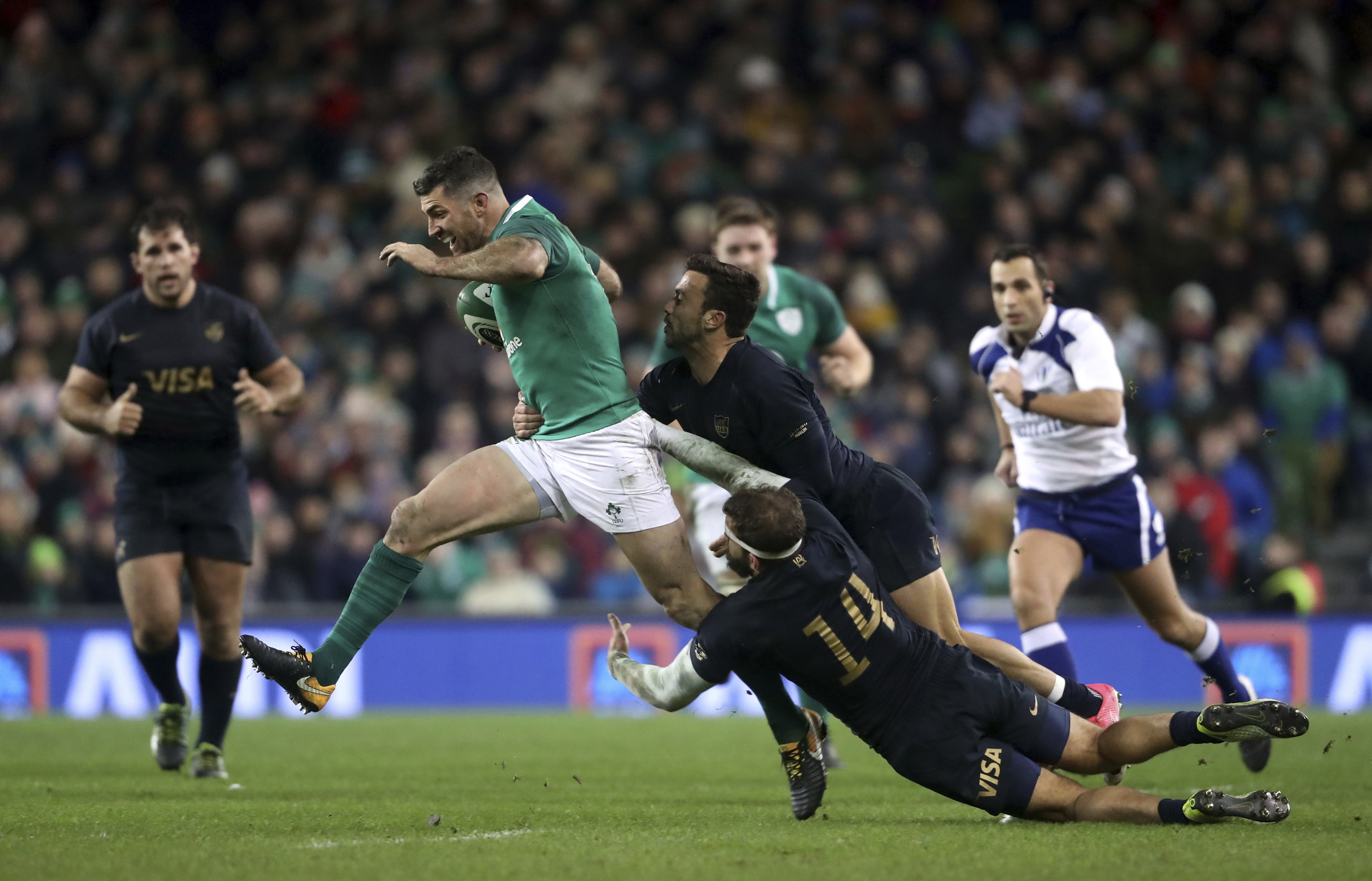 Ireland defeat Pumas 28-19 to sweep home tests