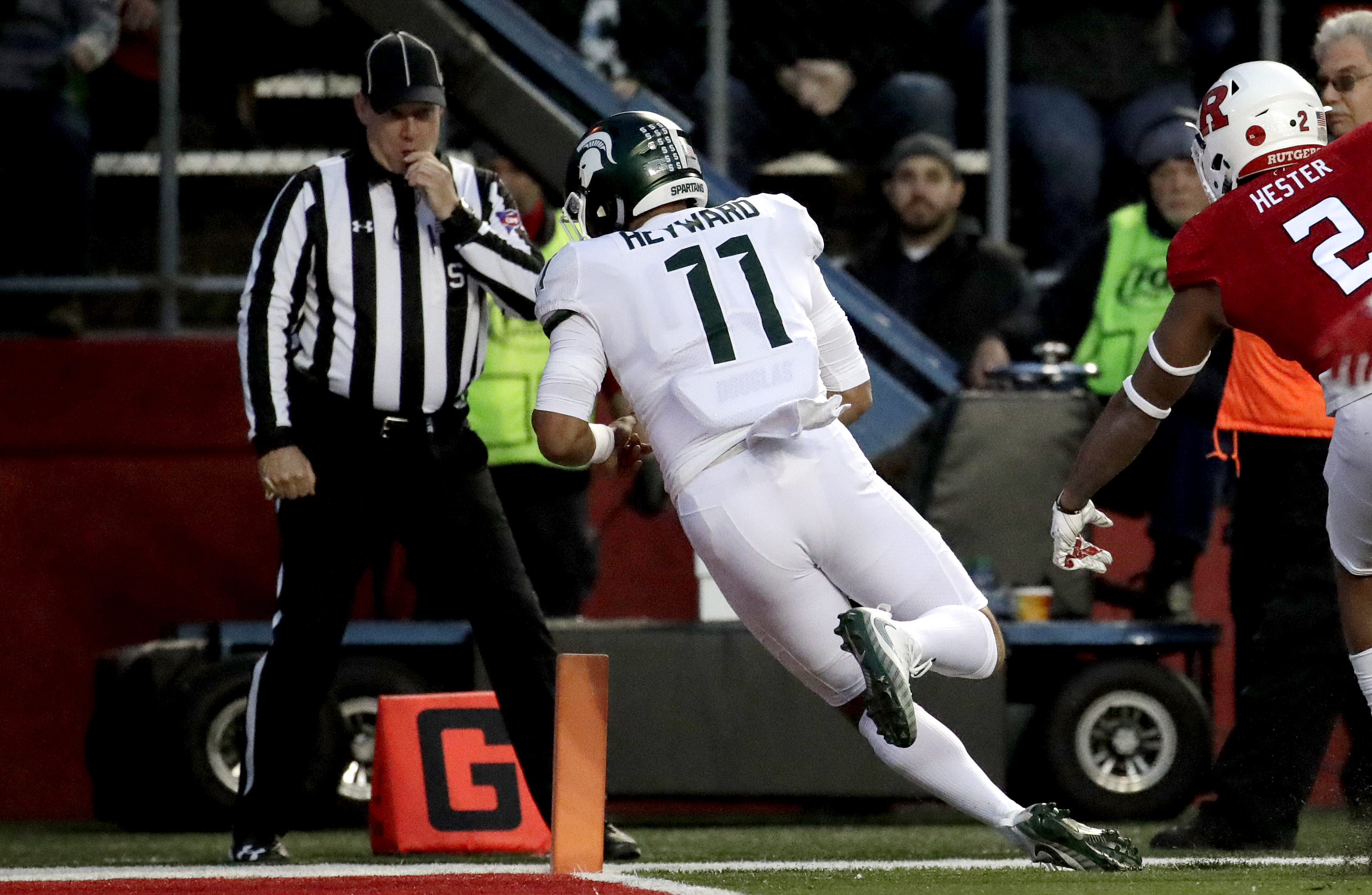 No. 21 Michigan State flips 2016 record, goes 9-3