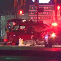 3 in stable condition after head-on crash with student driver