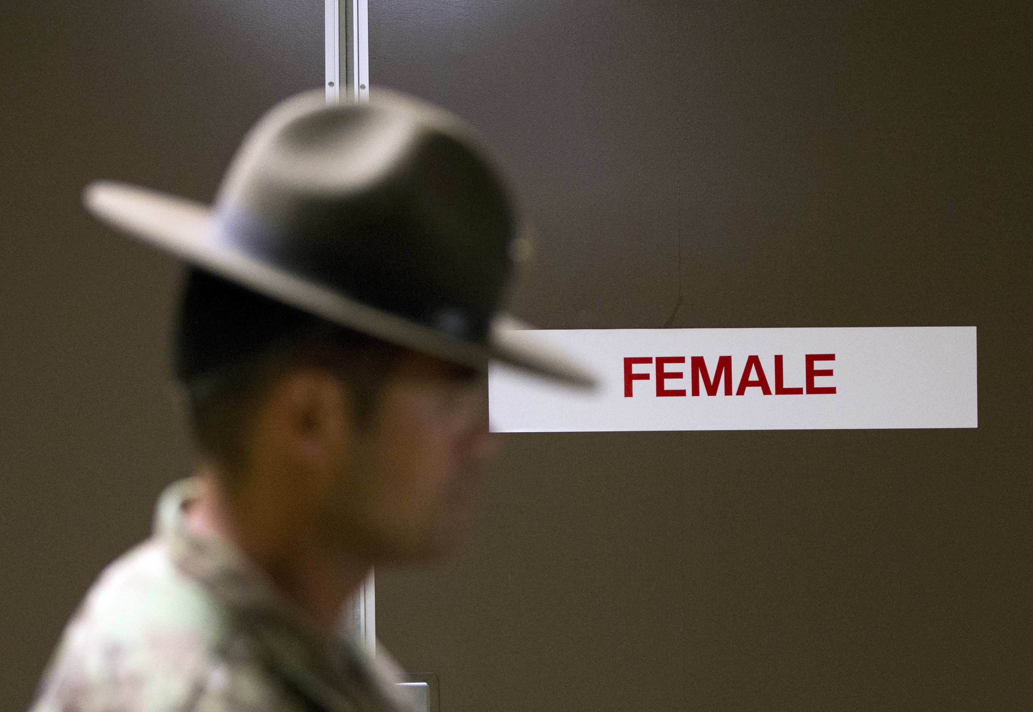 Women get chance to 'one-up' the men in mixed infantry units