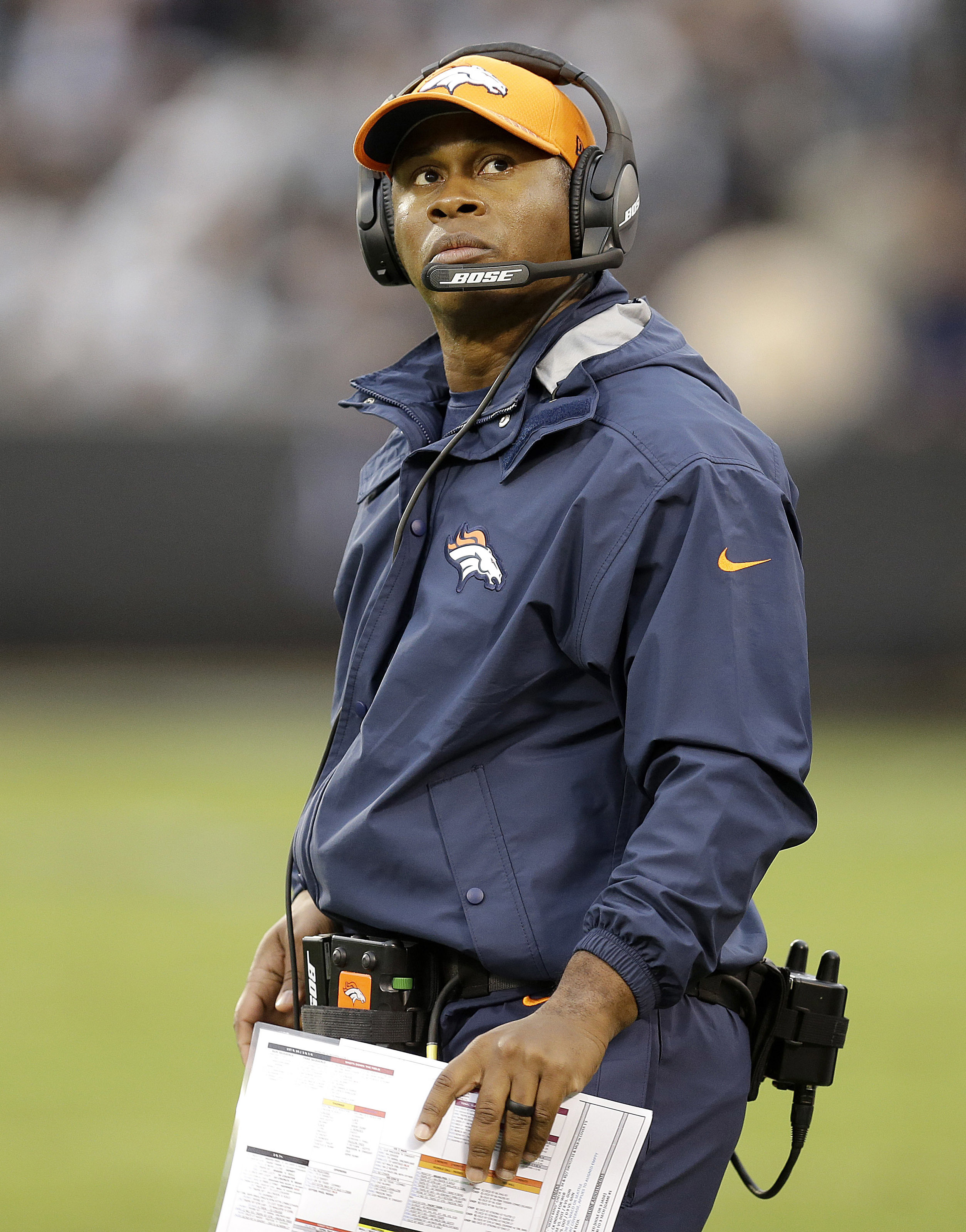 Raiders beat Broncos 21-14 in fight-filled game