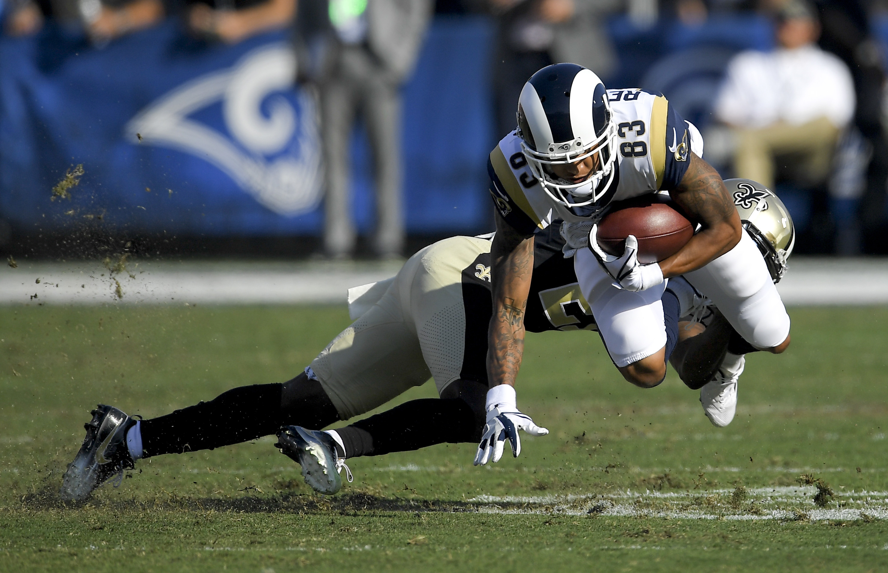 Jared Goff, stingy defense lead LA Rams past Saints, 26-20