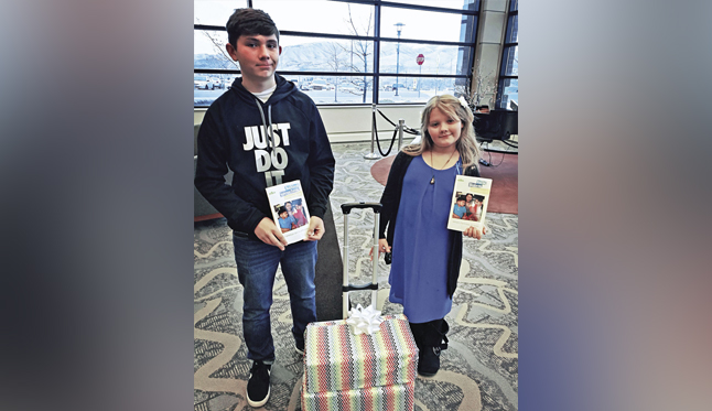 Idaho siblings who lost both parents donate grief kits to help other kids