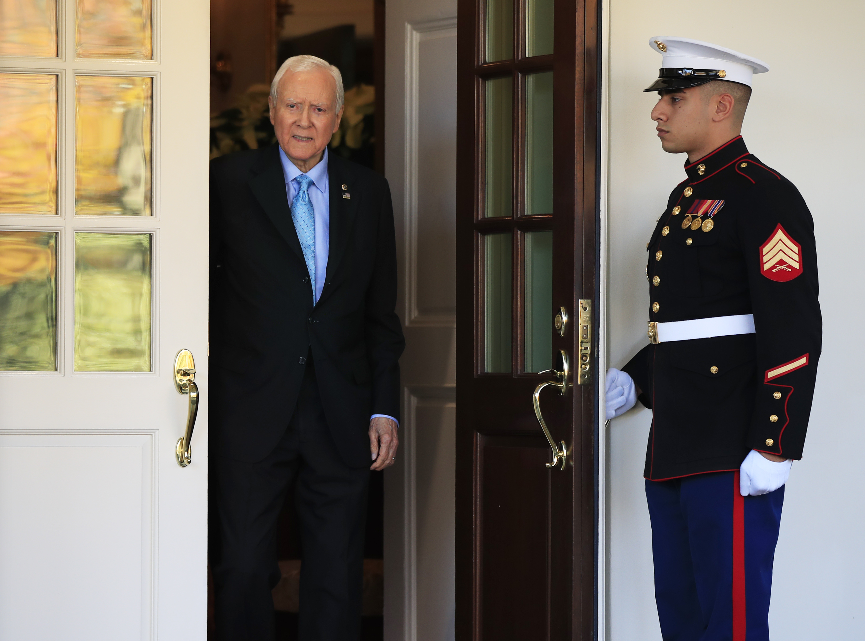 The Latest: Trump celebrates committee passage of tax plan