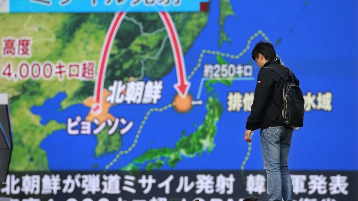 The Latest: N. Korea sanctions target financial institutions