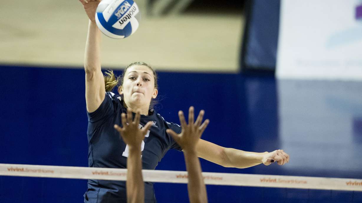 With new target on back, No. 1 BYU volleyball's first test comes at home against rival — and No. 24 — Utah