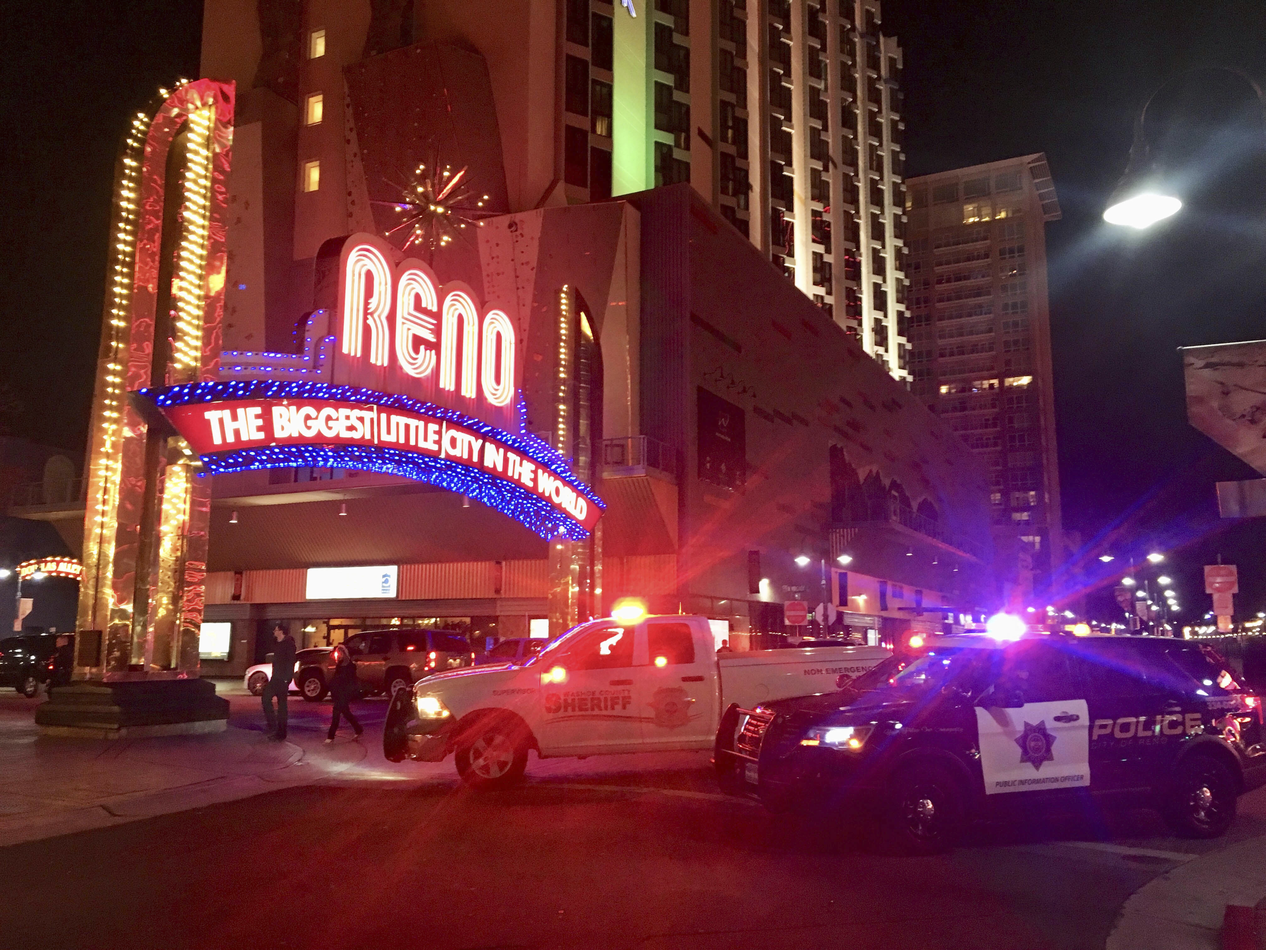 The Latest: 3 officers involved in shooting of Reno gunman